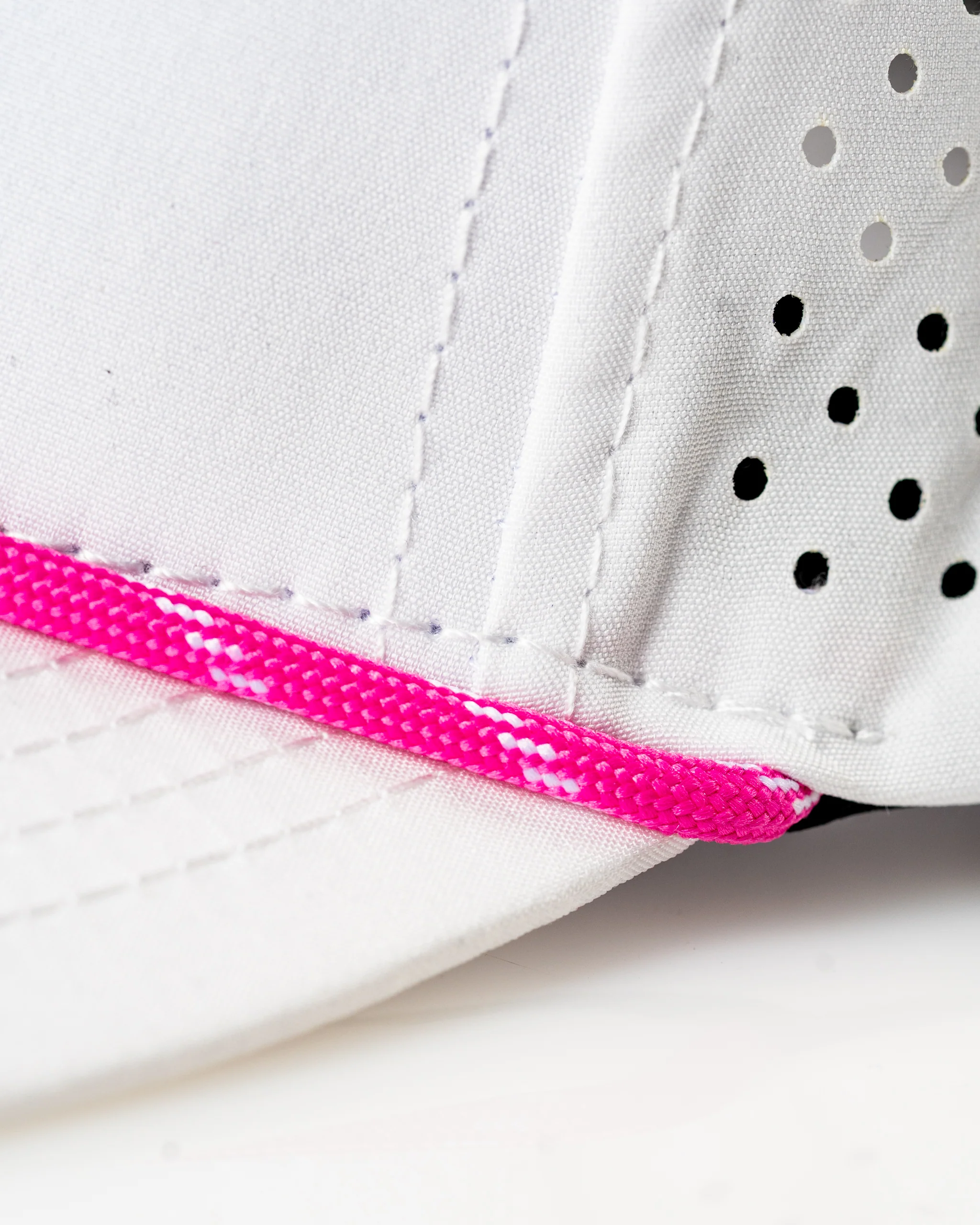 Amen Azalea White - Perforated Rope Hat - Image 6