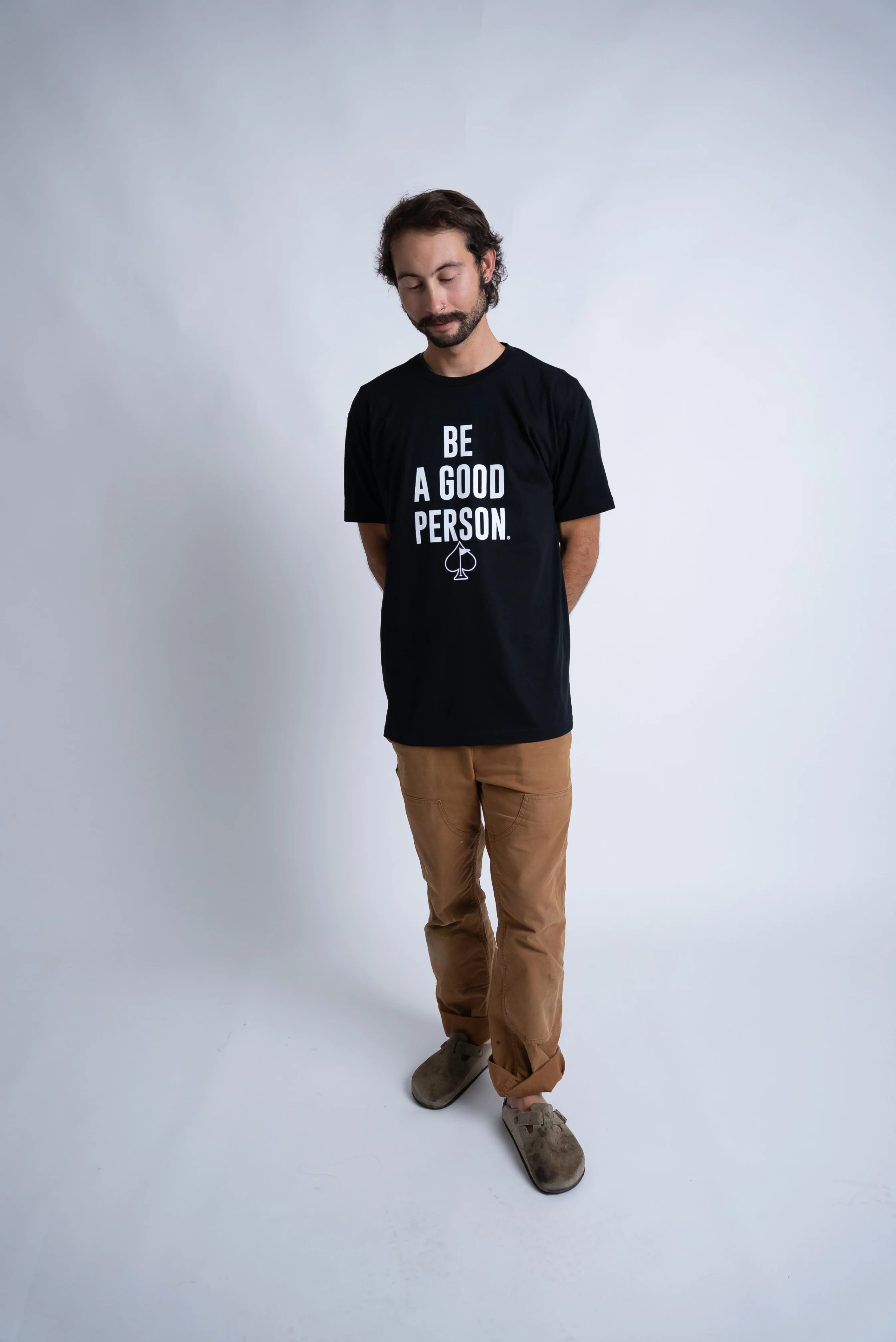 Be A Good Person X Pins and Aces Signature T-Shirt - Black - Image 7
