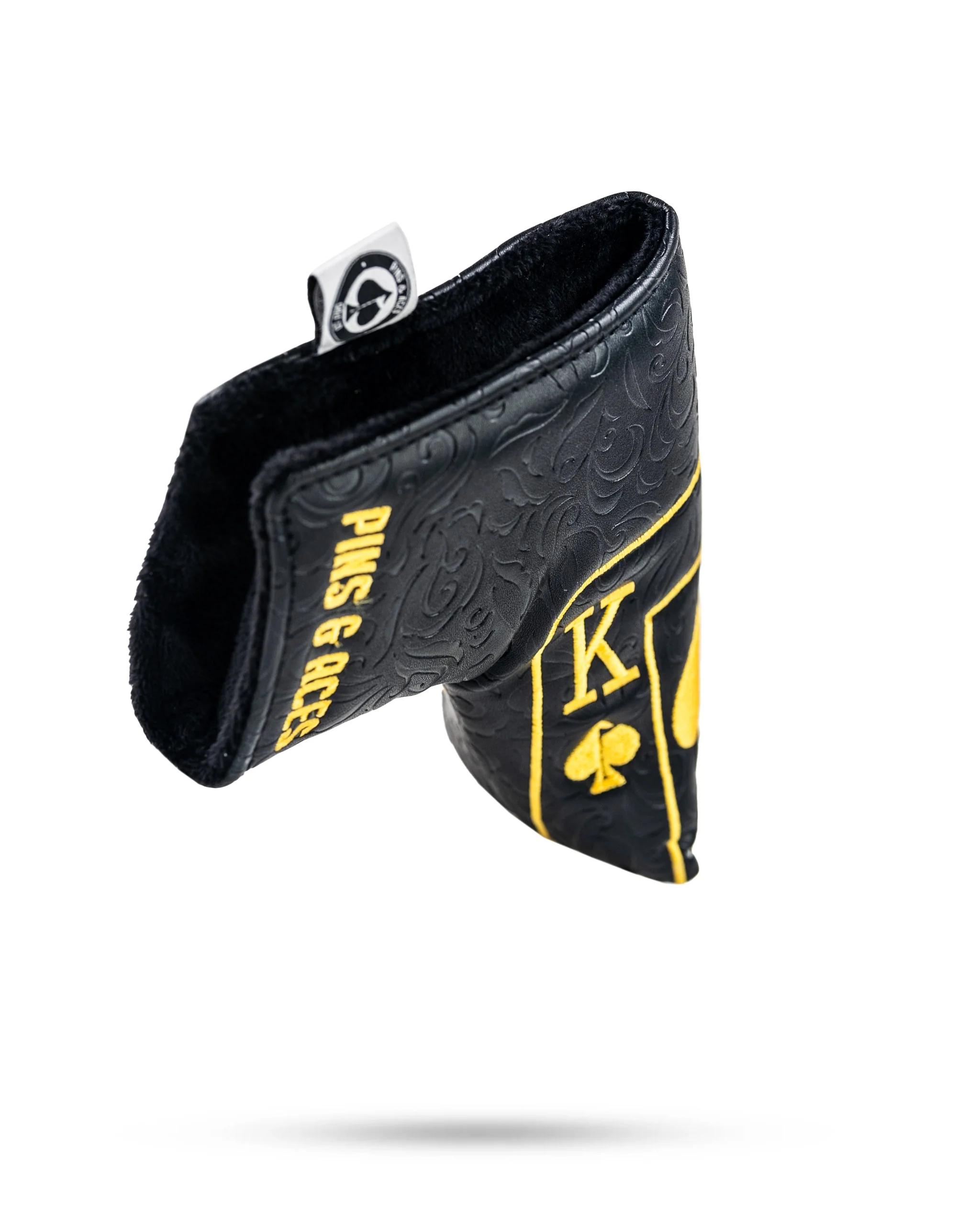 Black/Gold Ace of Spades - Blade Putter Cover - Image 3
