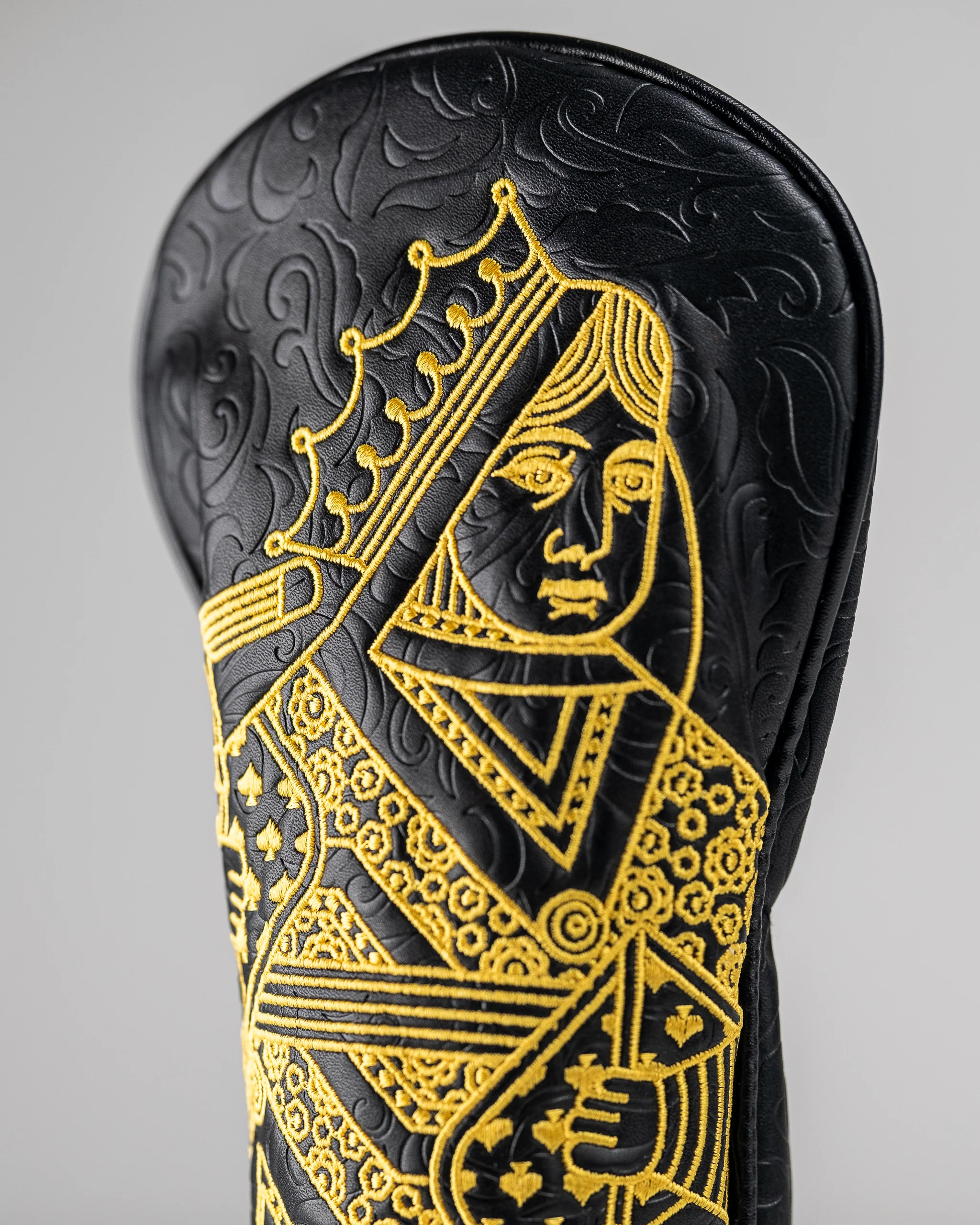Black/Gold Queen of Spades - Fairway Cover - Image 10