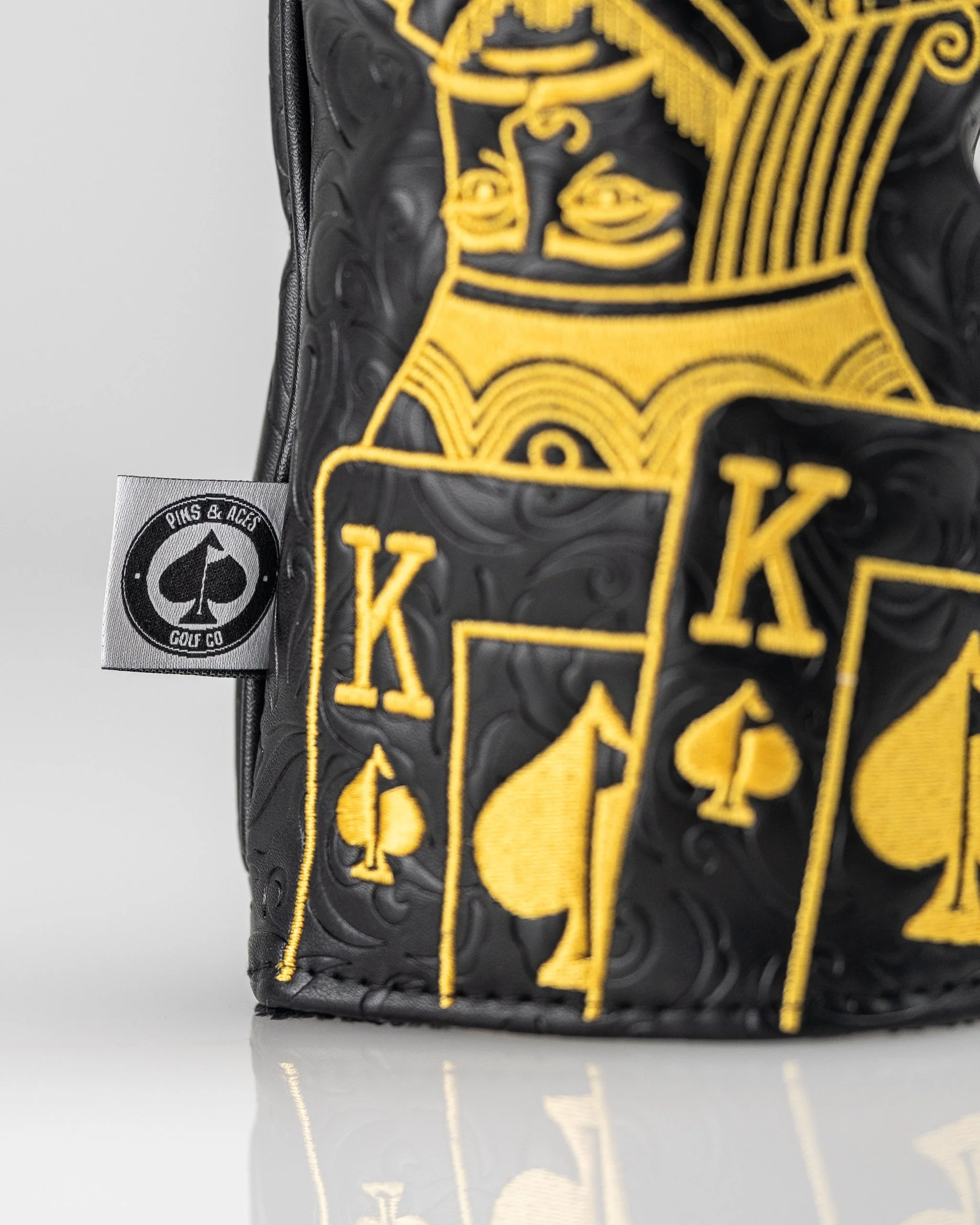 Black/Gold King of Spades - Driver Cover - Image 6