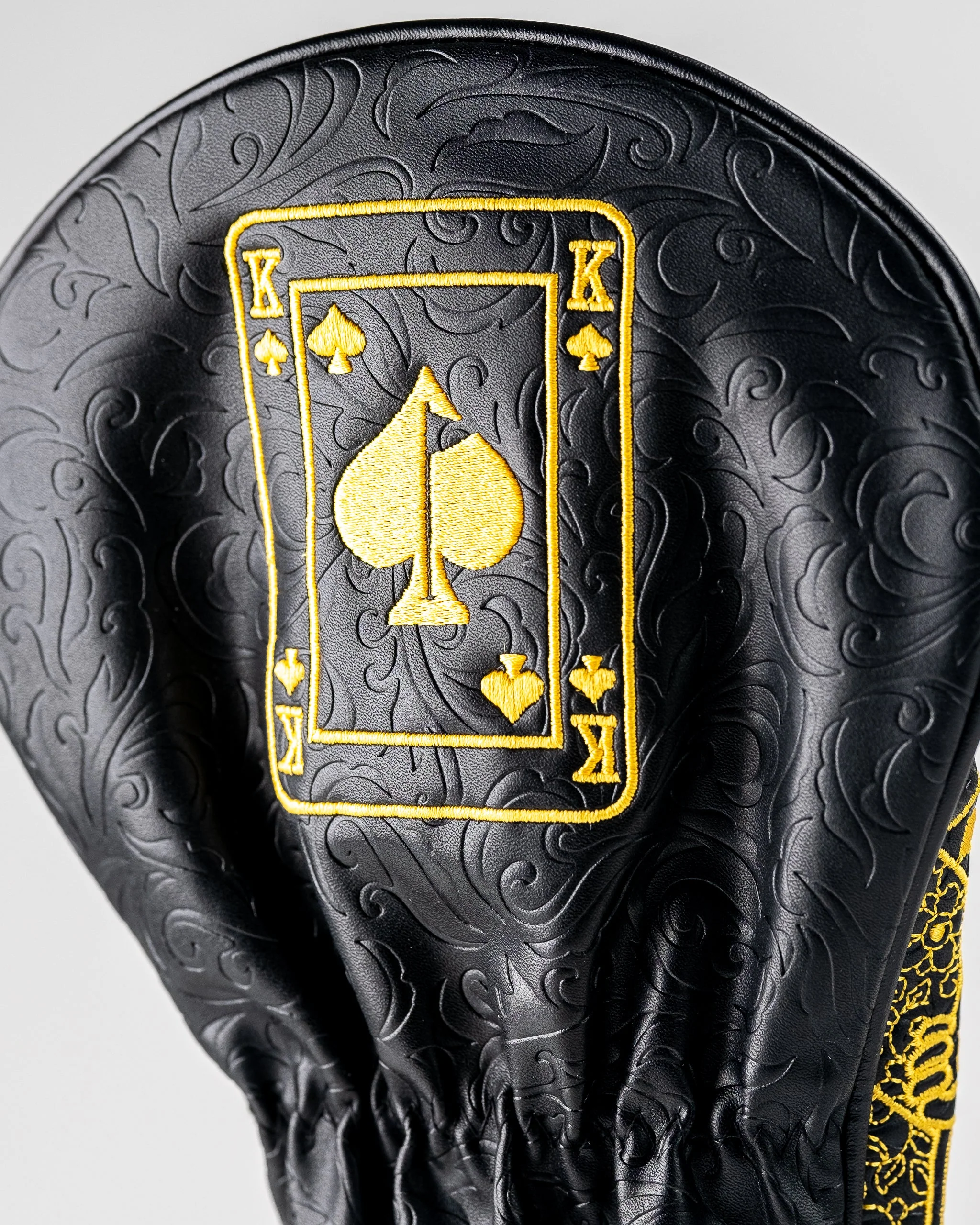 Black/Gold King of Spades - Driver Cover - Image 5