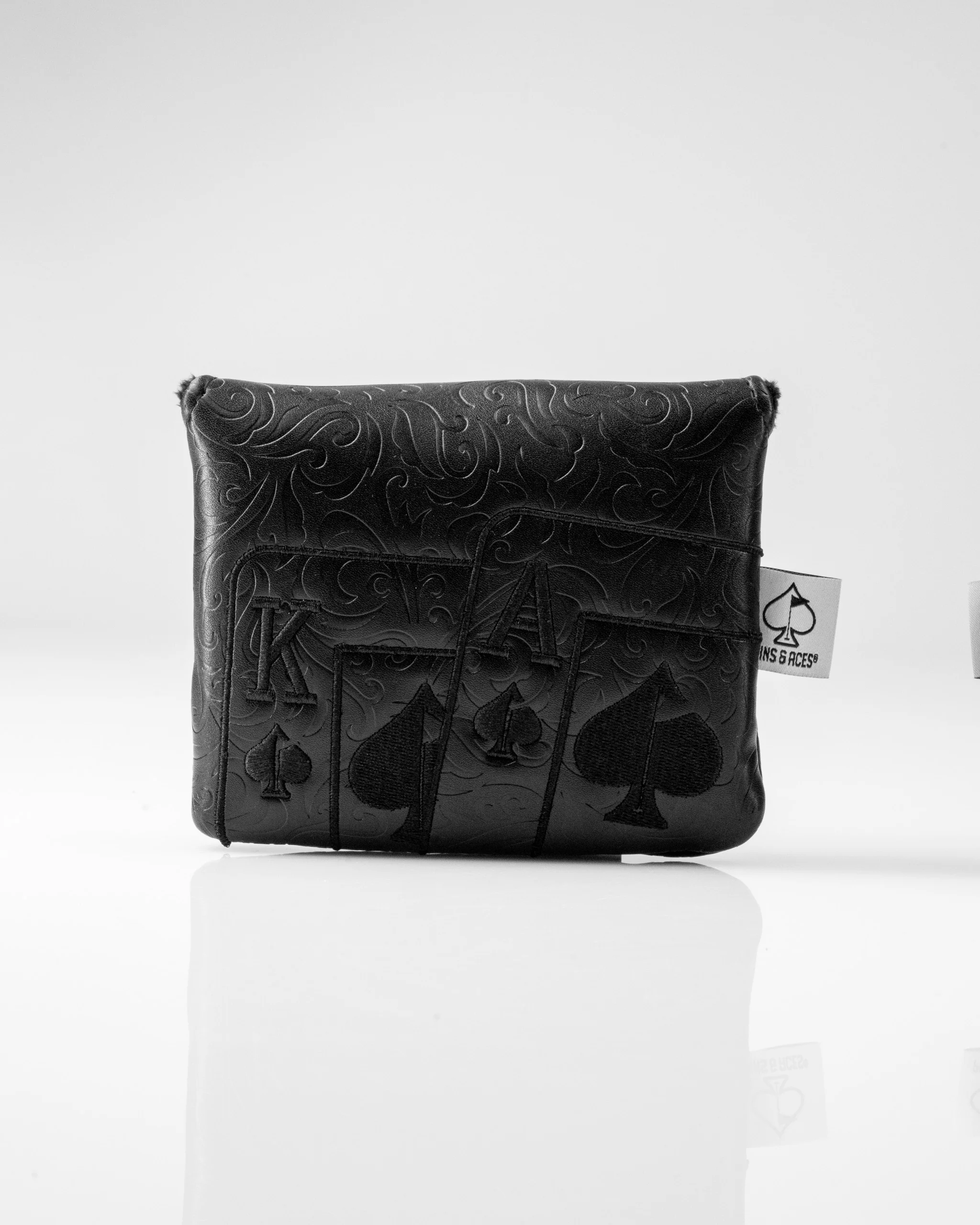 Blackout Ace of Spades - Center Shaft Mallet Putter Cover - Image 2