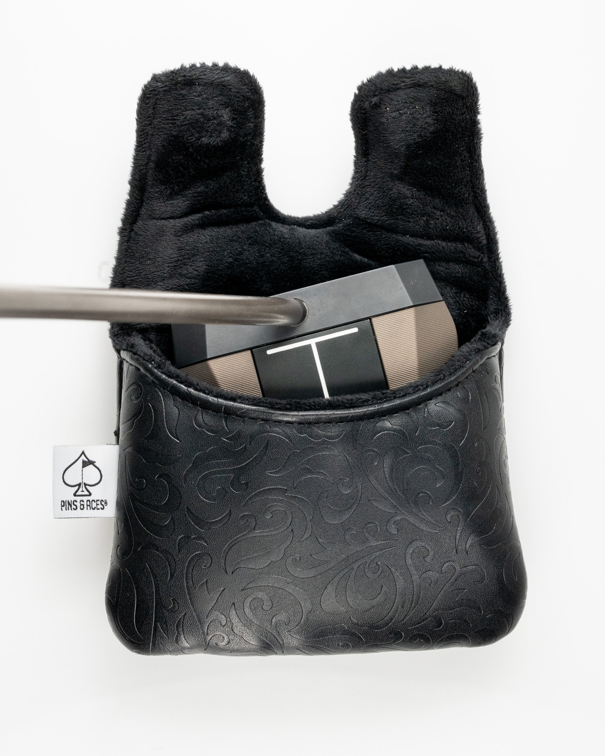 Blackout Ace of Spades - Center Shaft Mallet Putter Cover - Image 5