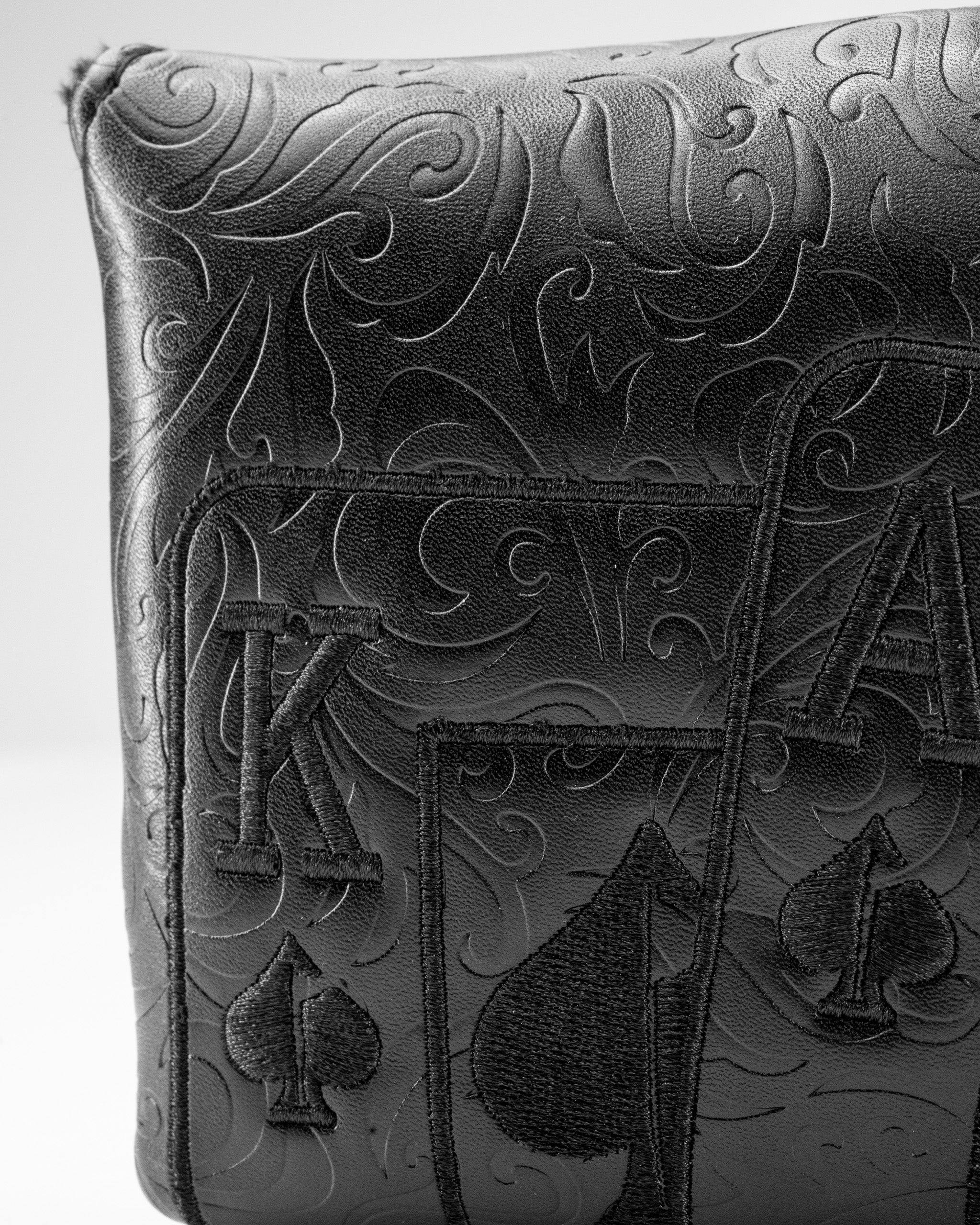 Blackout Ace of Spades - Center Shaft Mallet Putter Cover - Image 9