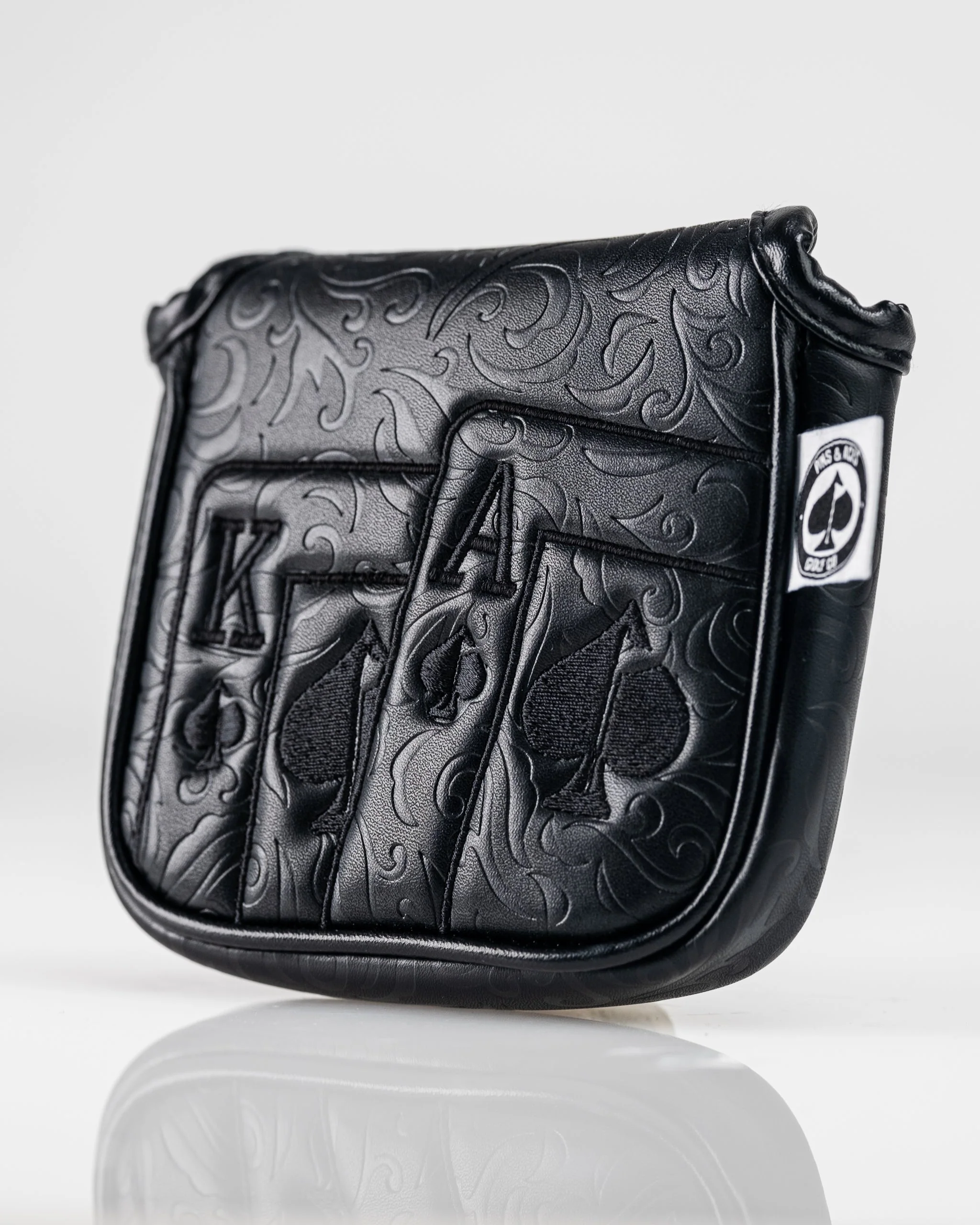 Blackout Ace of Spades - Mallet Putter Cover - Image 6