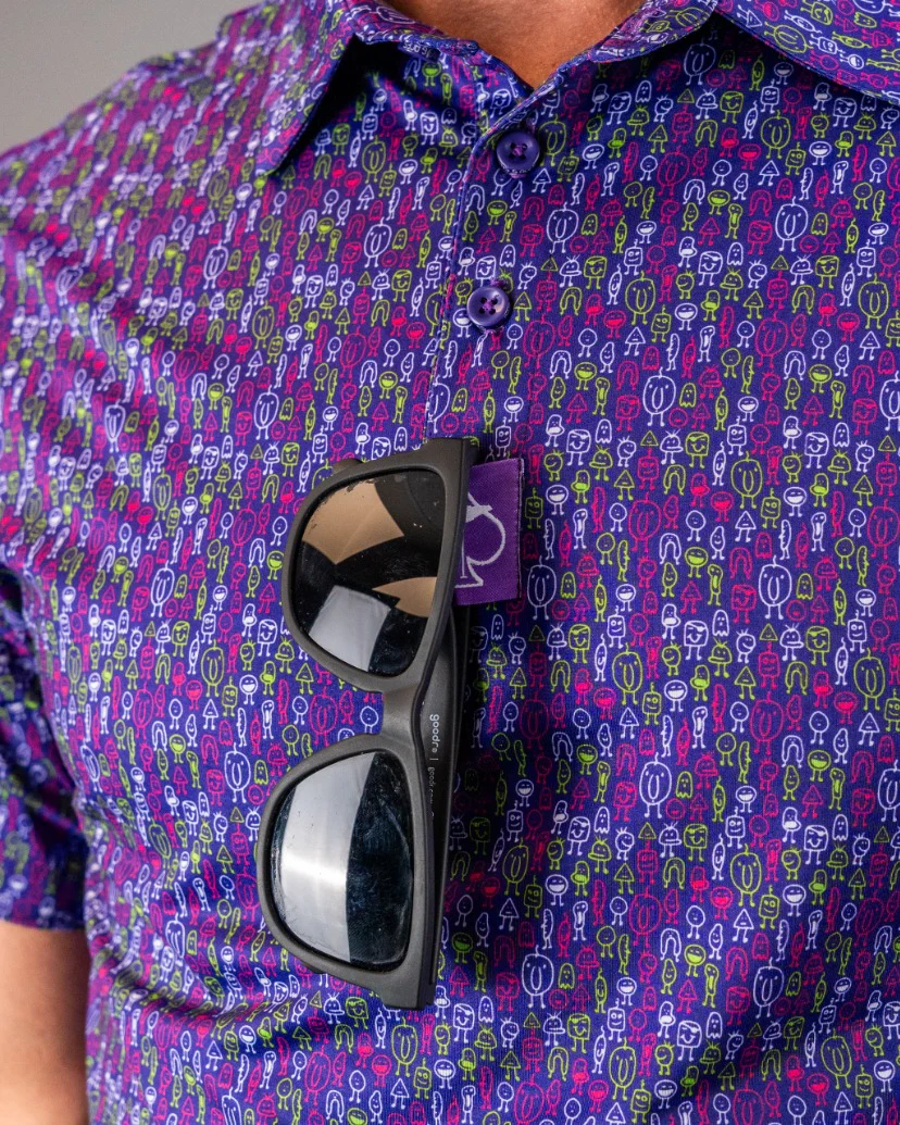 Doodle Guy Purple - Image 10