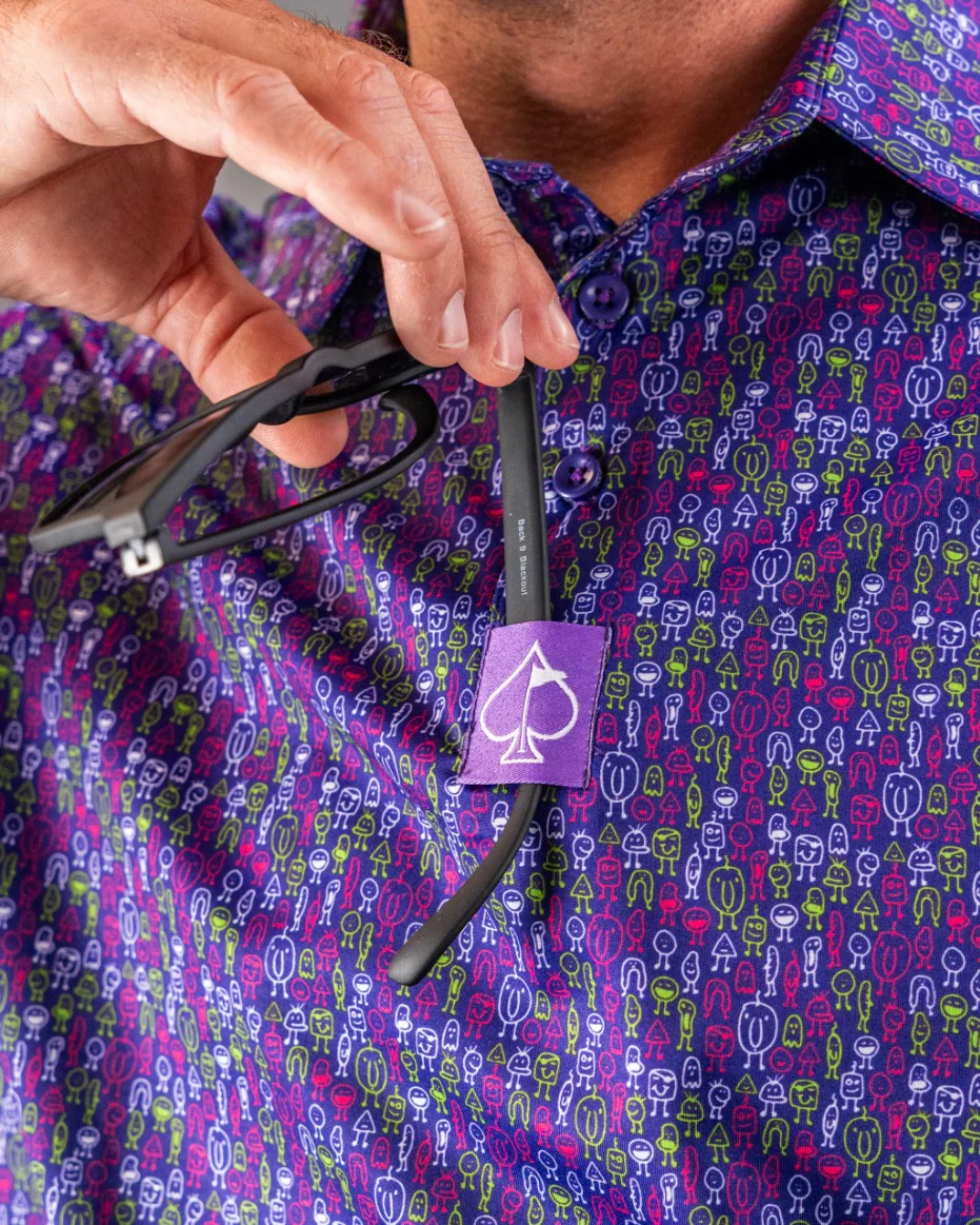 Doodle Guy Purple - Image 7