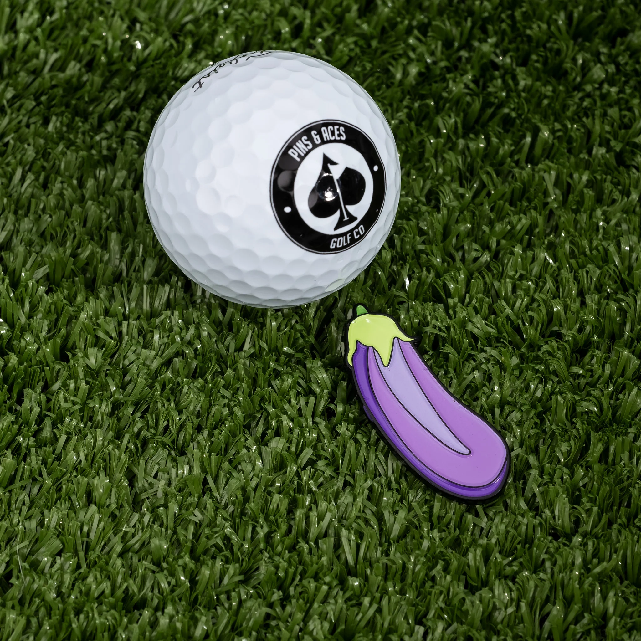 Eggplant Ball Marker - Image 5