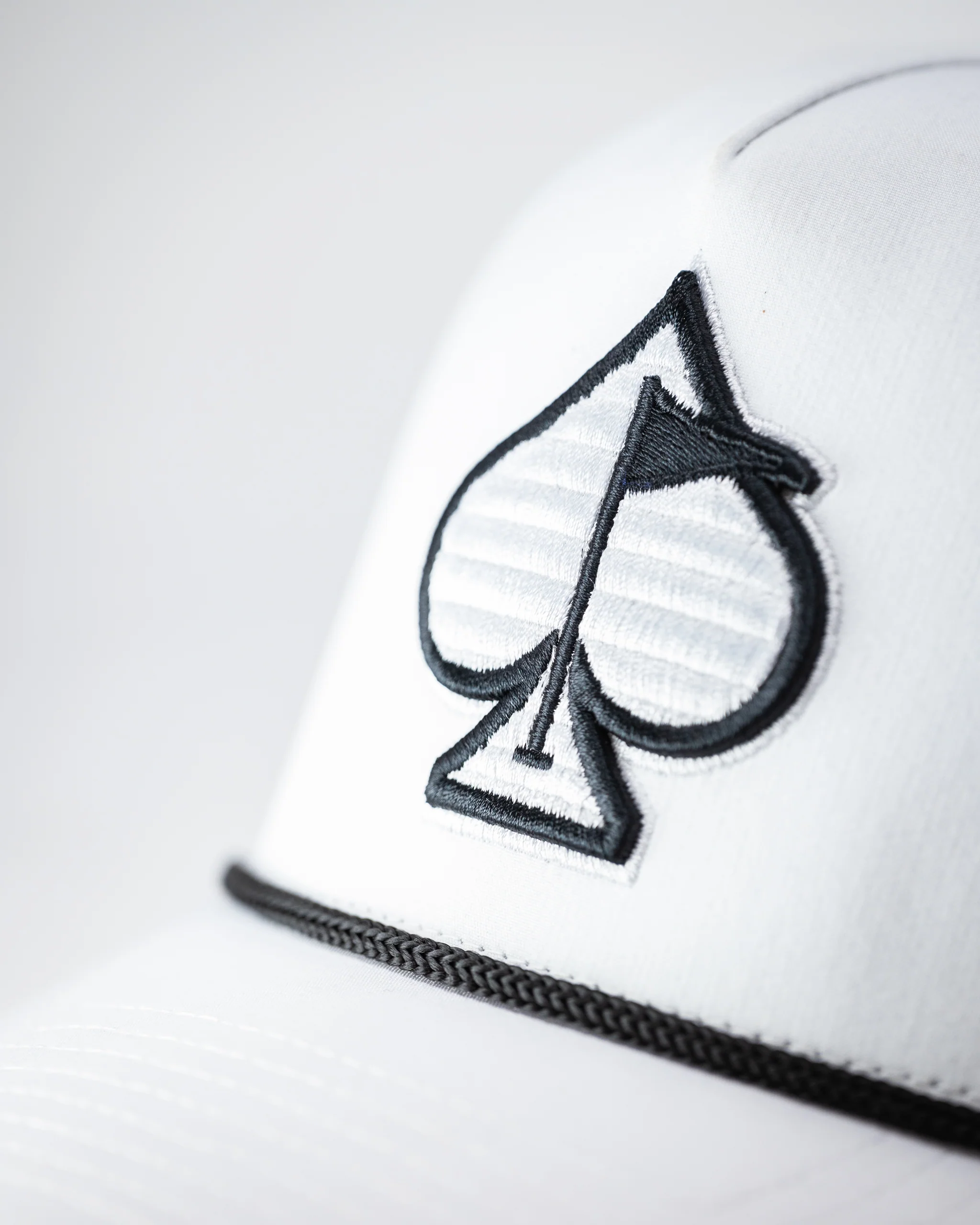 Perforated Rope Hat - White - Image 5