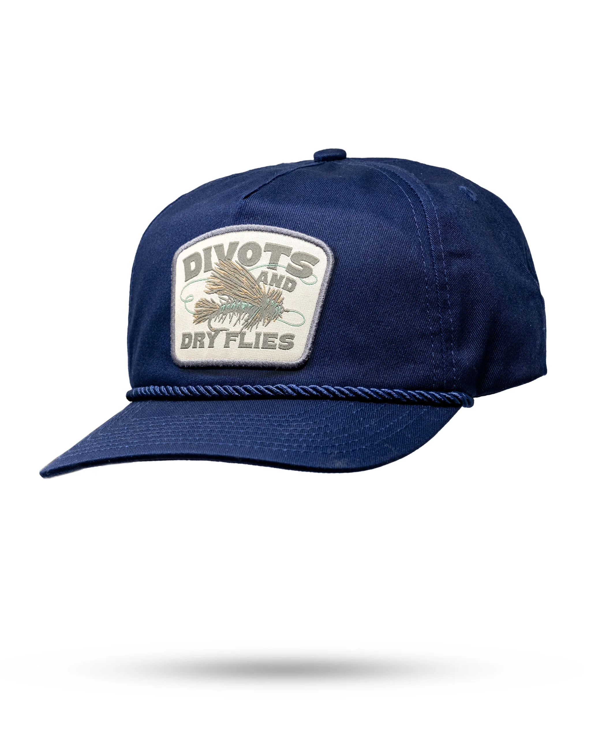 Heritage Rope Hat - Divots & Dry Flies - Navy - Image 3