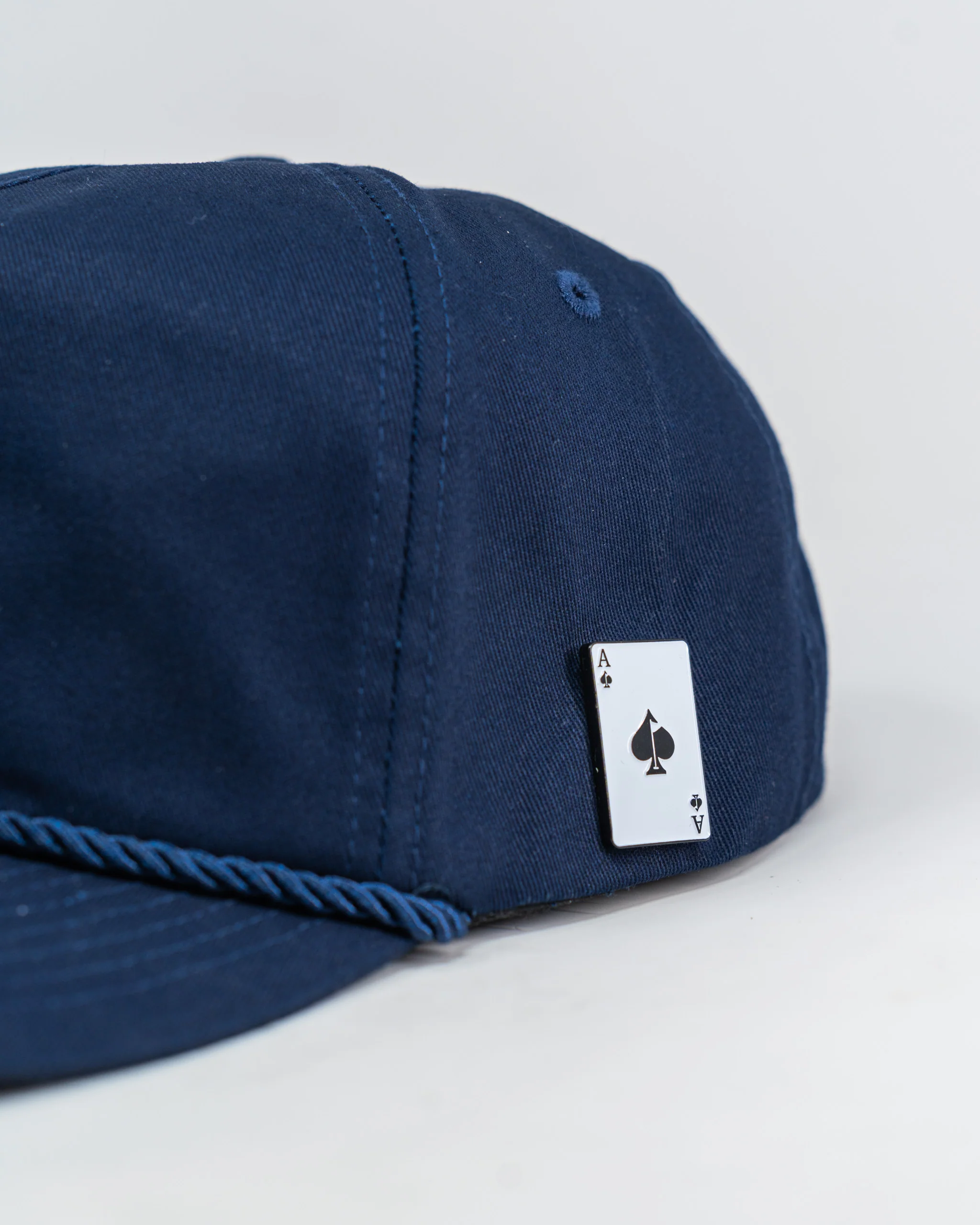 Heritage Rope Hat - Divots & Dry Flies - Navy - Image 4