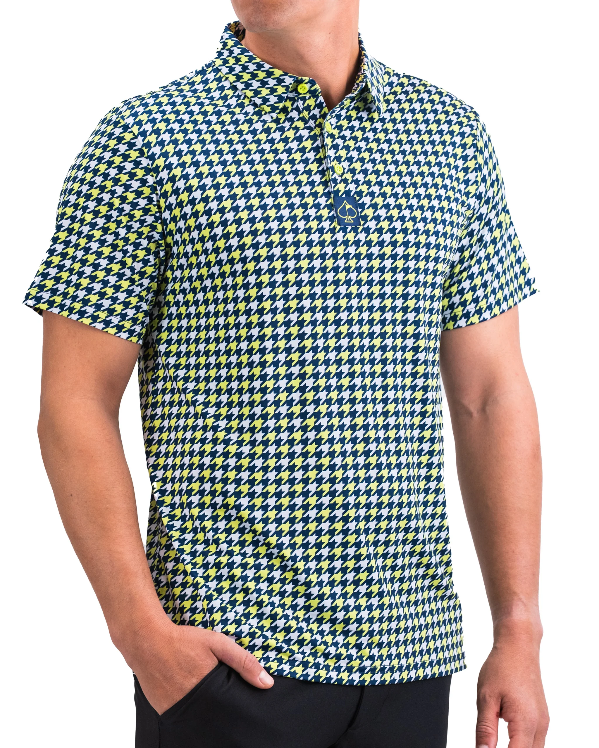 Houndstooth Lime - Image 6