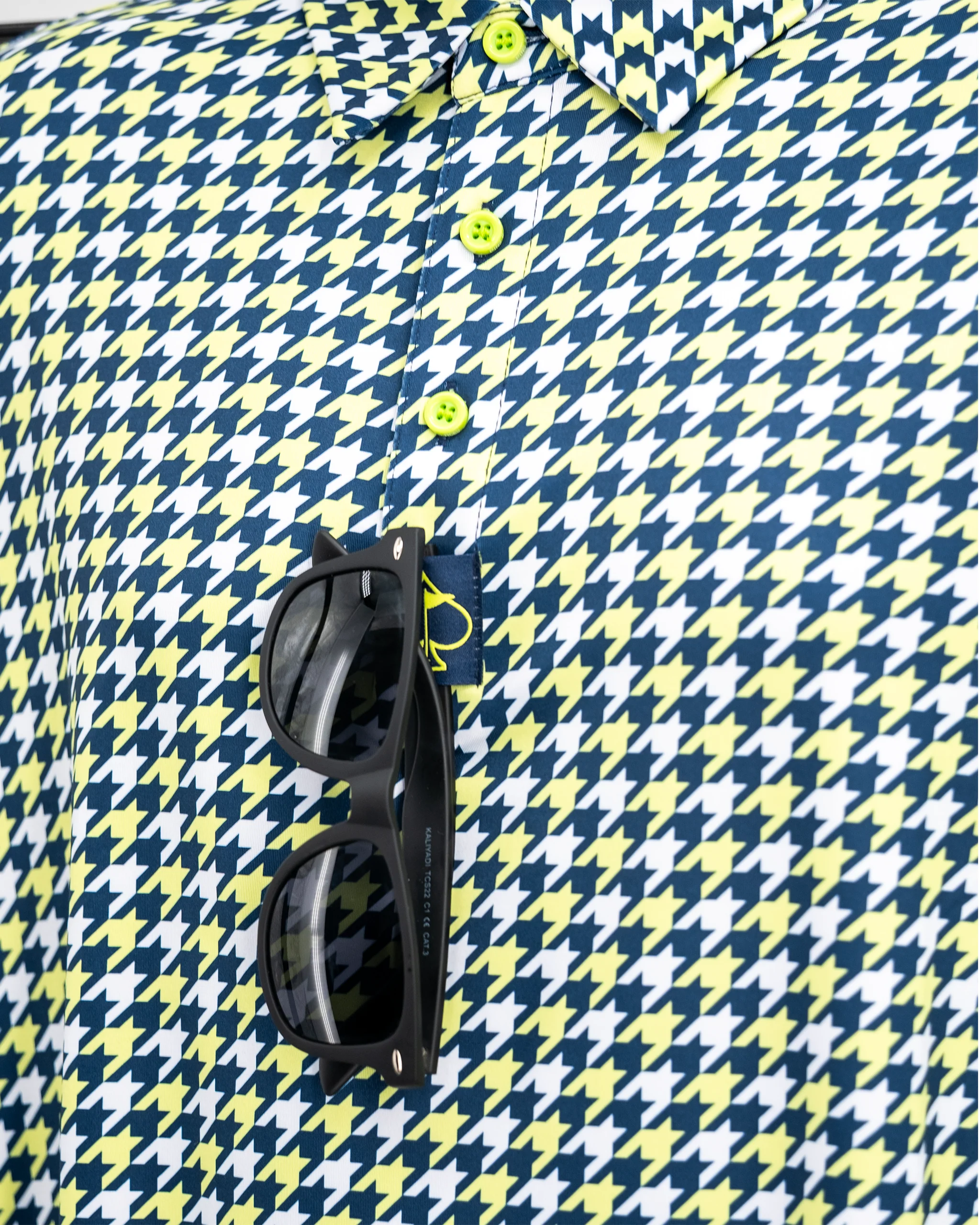 Houndstooth Lime - Image 9