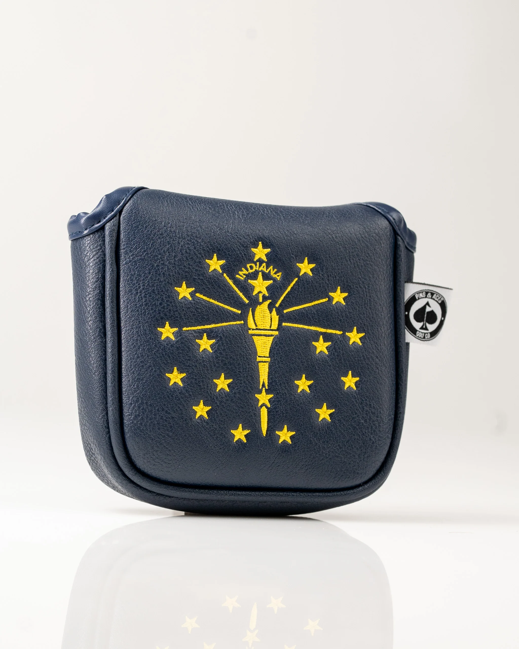 Indiana State Flag - Mallet Putter Cover - Image 2