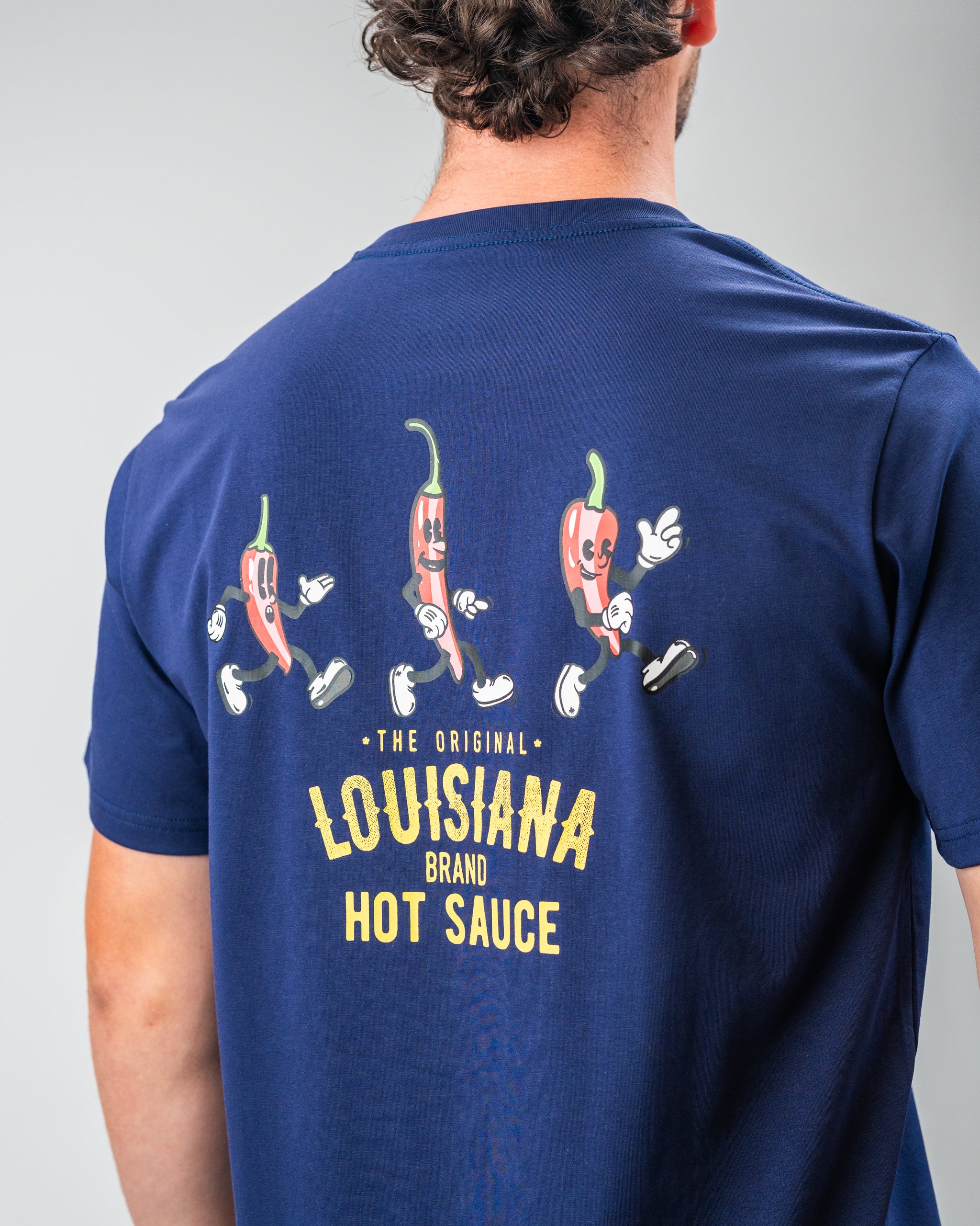 Louisiana Hot Sauce - Dancing Peppers Tee - Image 14