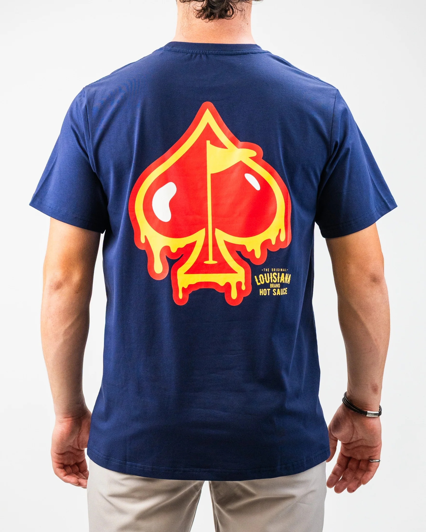 Louisiana Hot Sauce - Dripping Spade Tee - Image 7