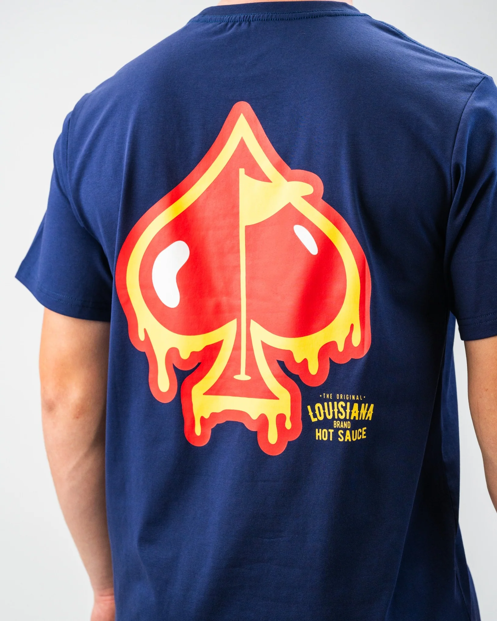 Louisiana Hot Sauce - Dripping Spade Tee - Image 9