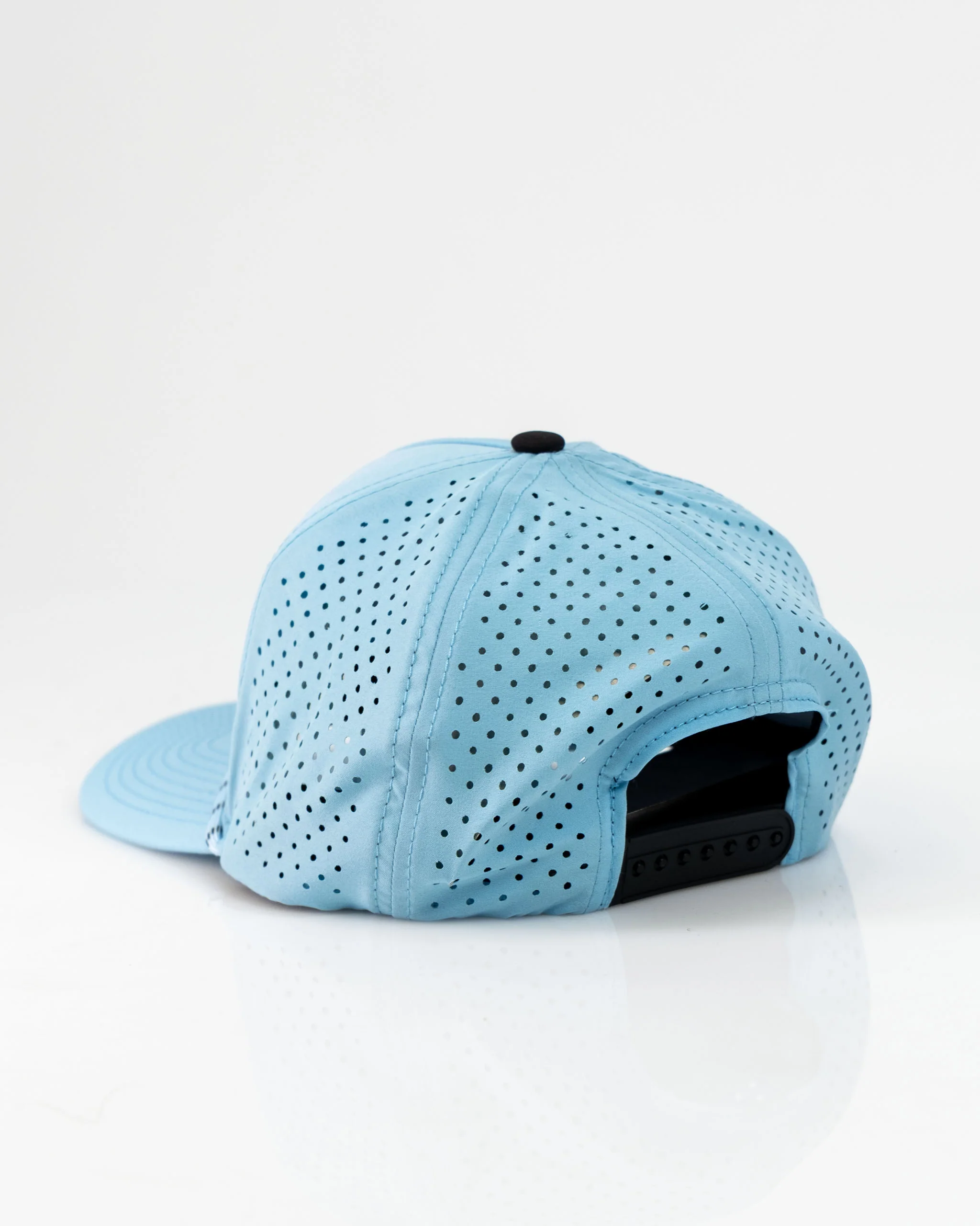 Middle Finger Baby Blue - Perforated Rope Hat - Image 6