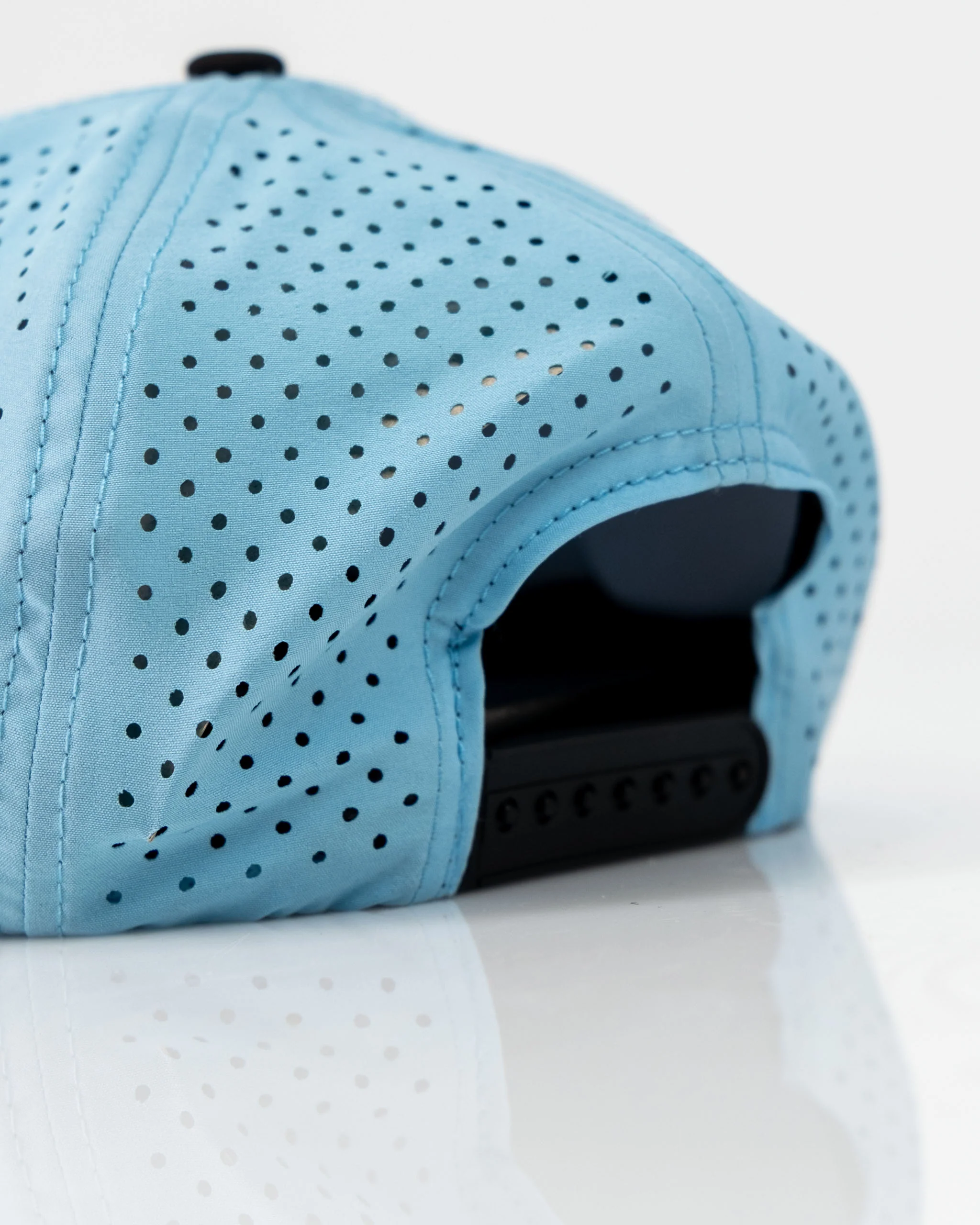 Middle Finger Baby Blue - Perforated Rope Hat - Image 7