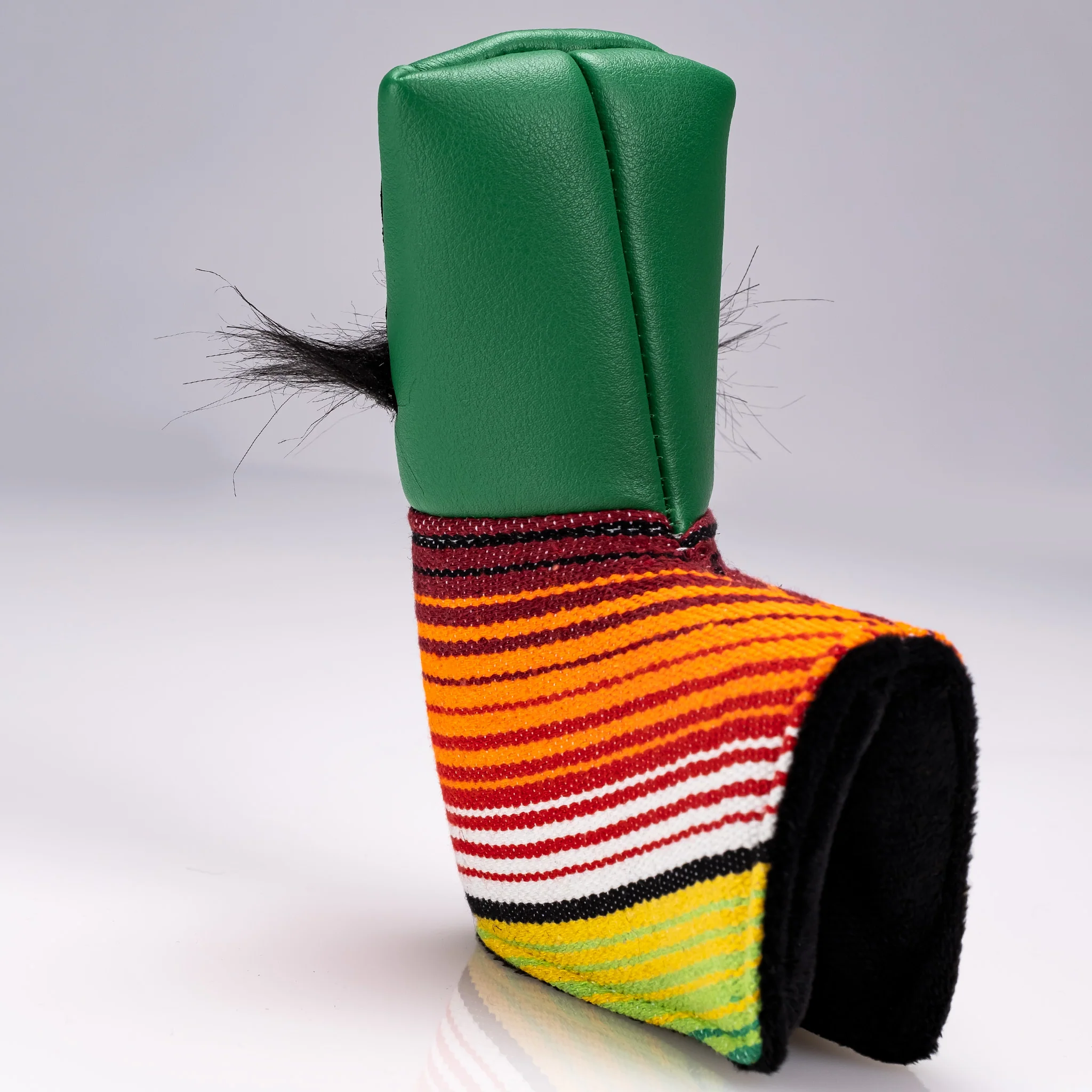 Mustache Sugar Skull - Blade Putter Cover Green - Image 9