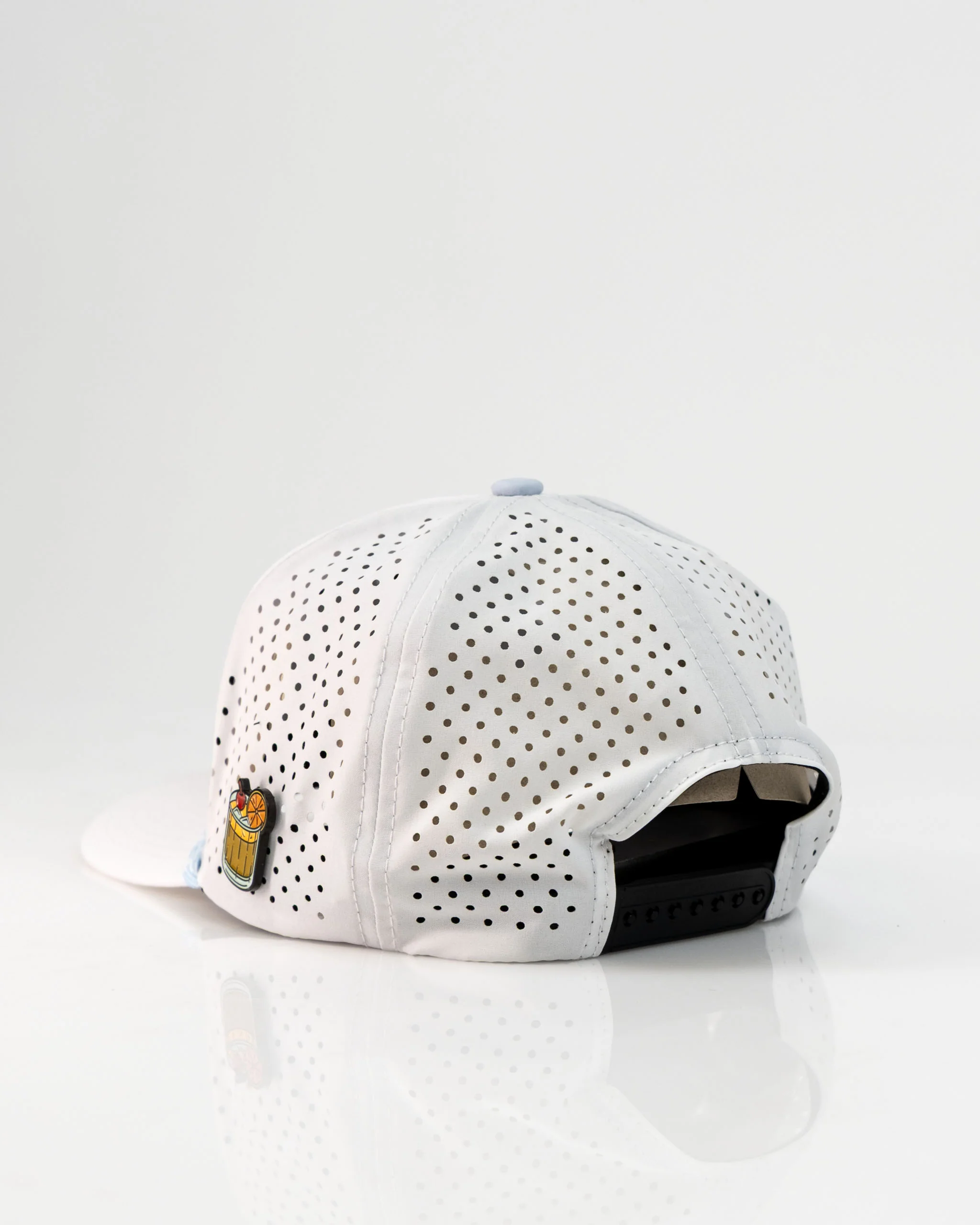 Old Fashioned White - Perforated Rope Hat - Image 7