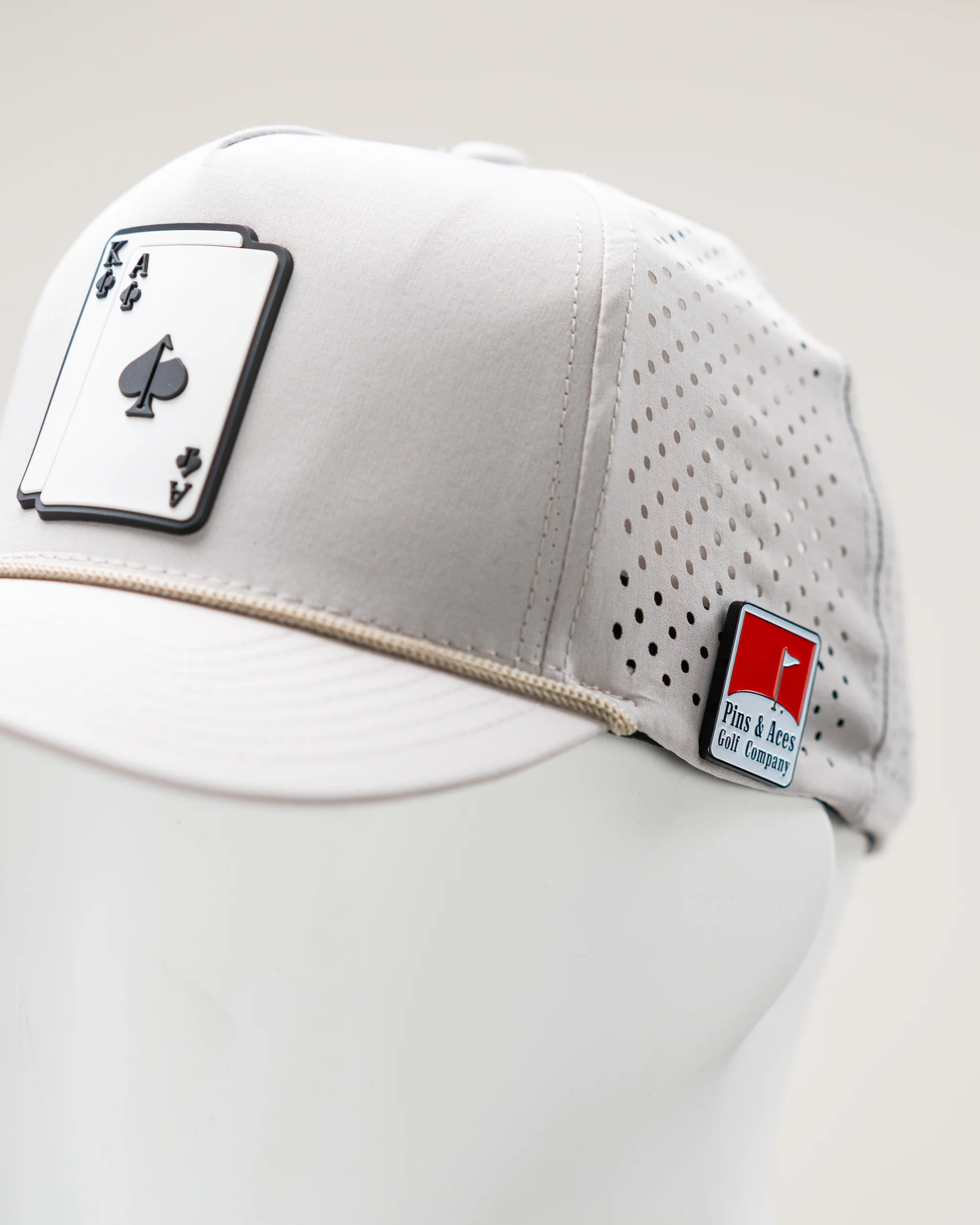 Perforated Rope Hat - AK - Bone - Image 4