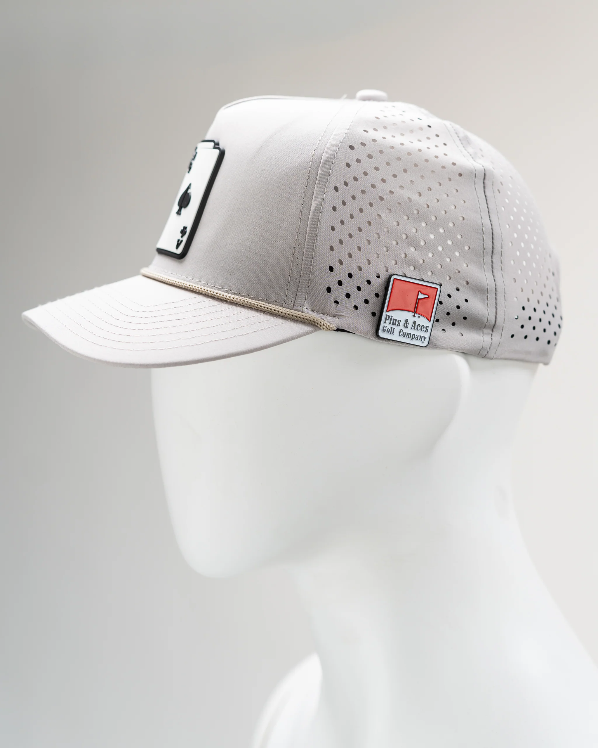 Perforated Rope Hat - AK - Bone - Image 5