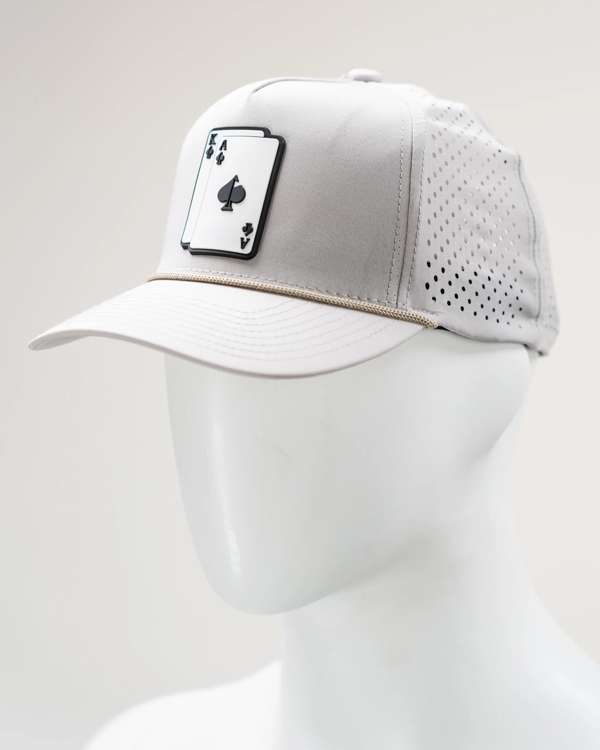 Perforated Rope Hat - AK - Bone - Image 7