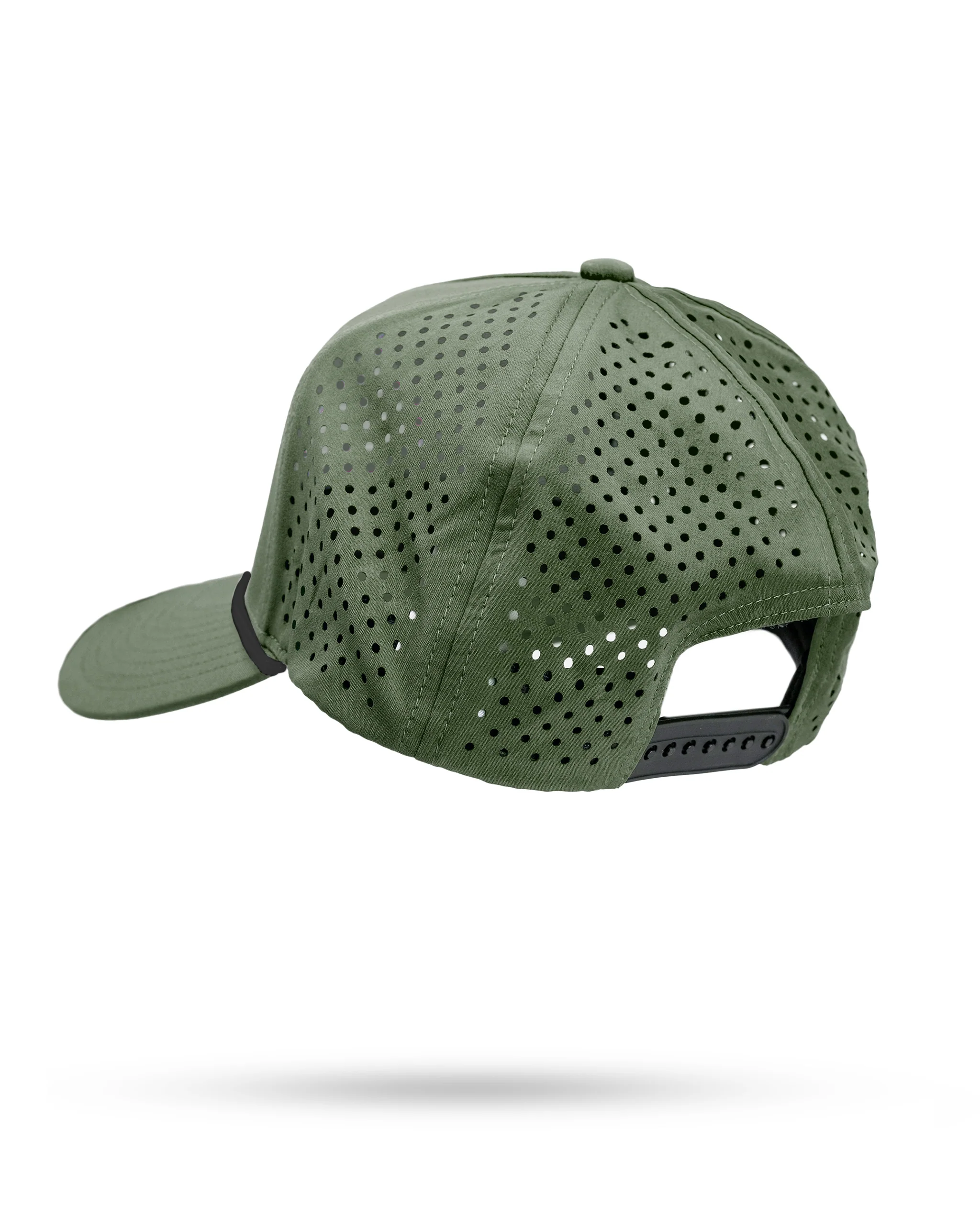 Perforated Rope Hat - AK - Olive - Image 3