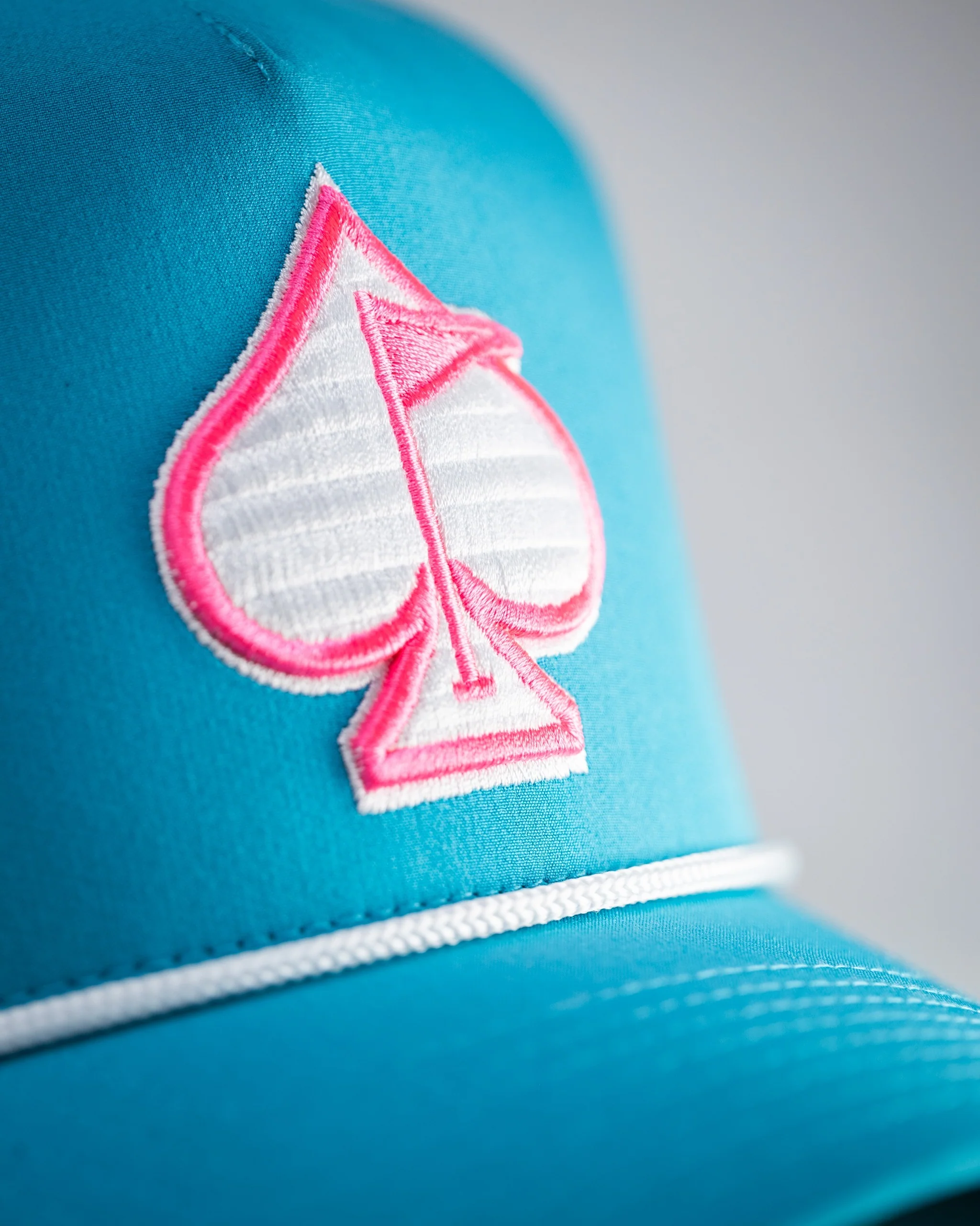 Perforated Rope Hat - Baby Blue - Image 5