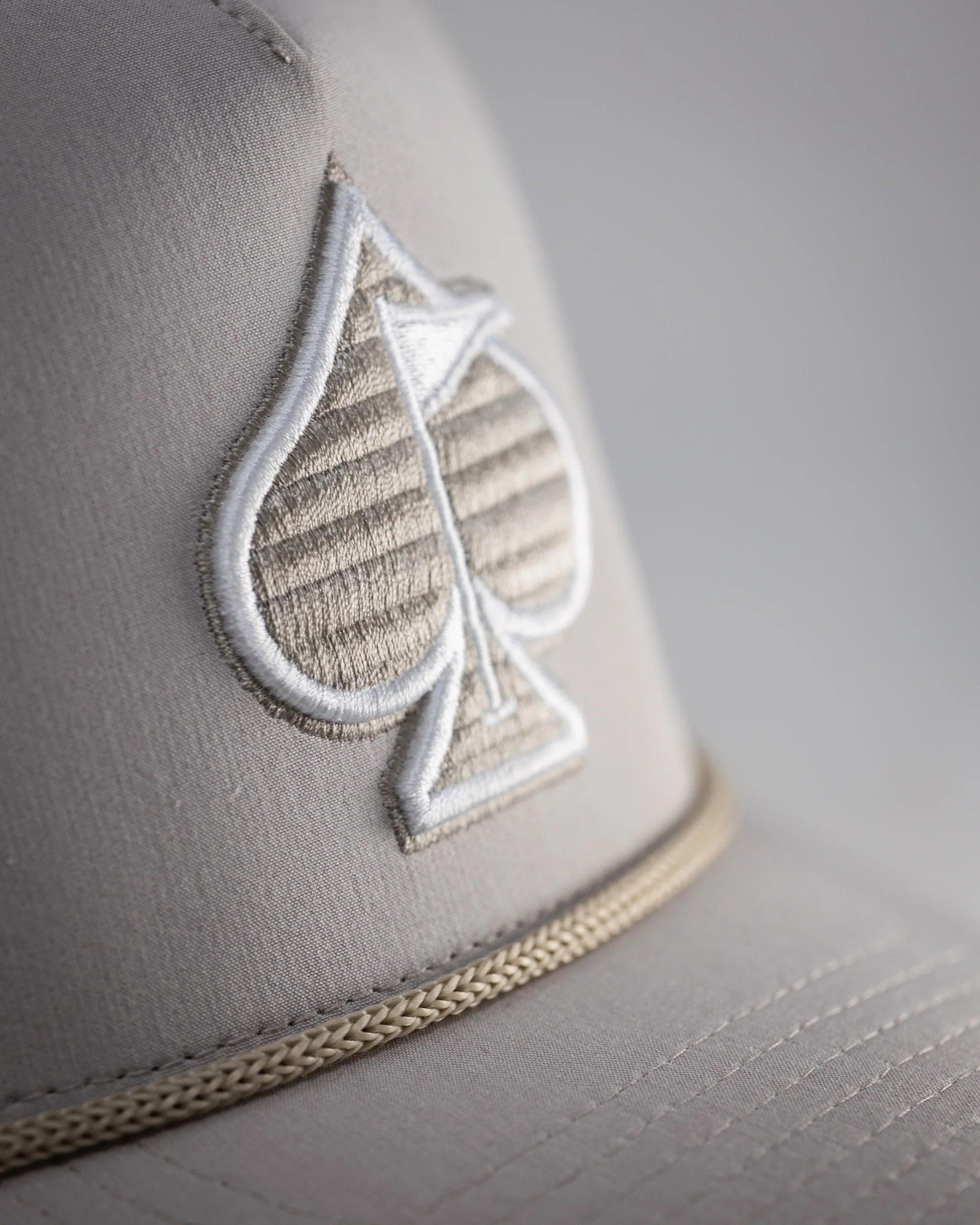 Perforated Rope Hat - Bone - Image 5