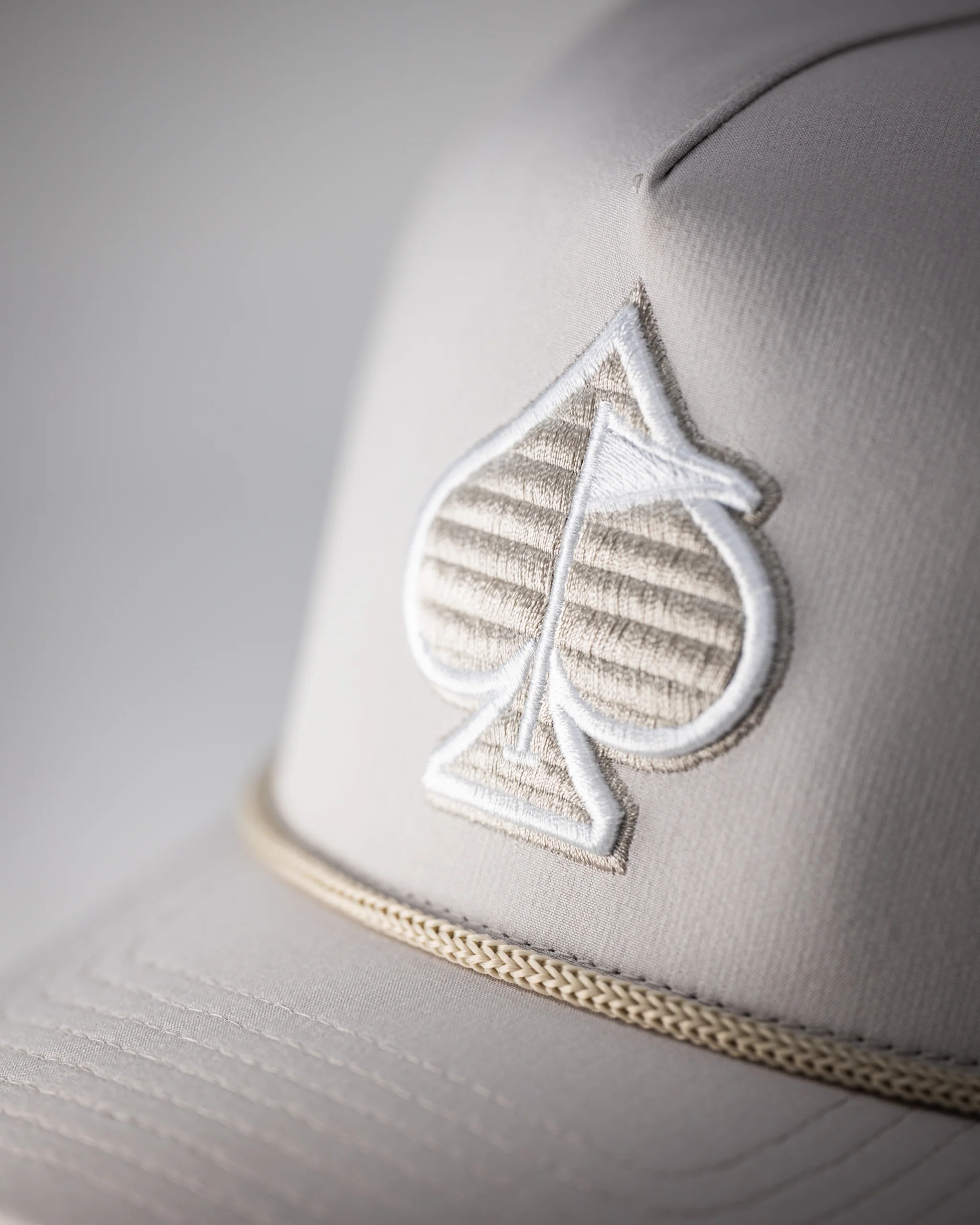 Perforated Rope Hat - Bone - Image 9