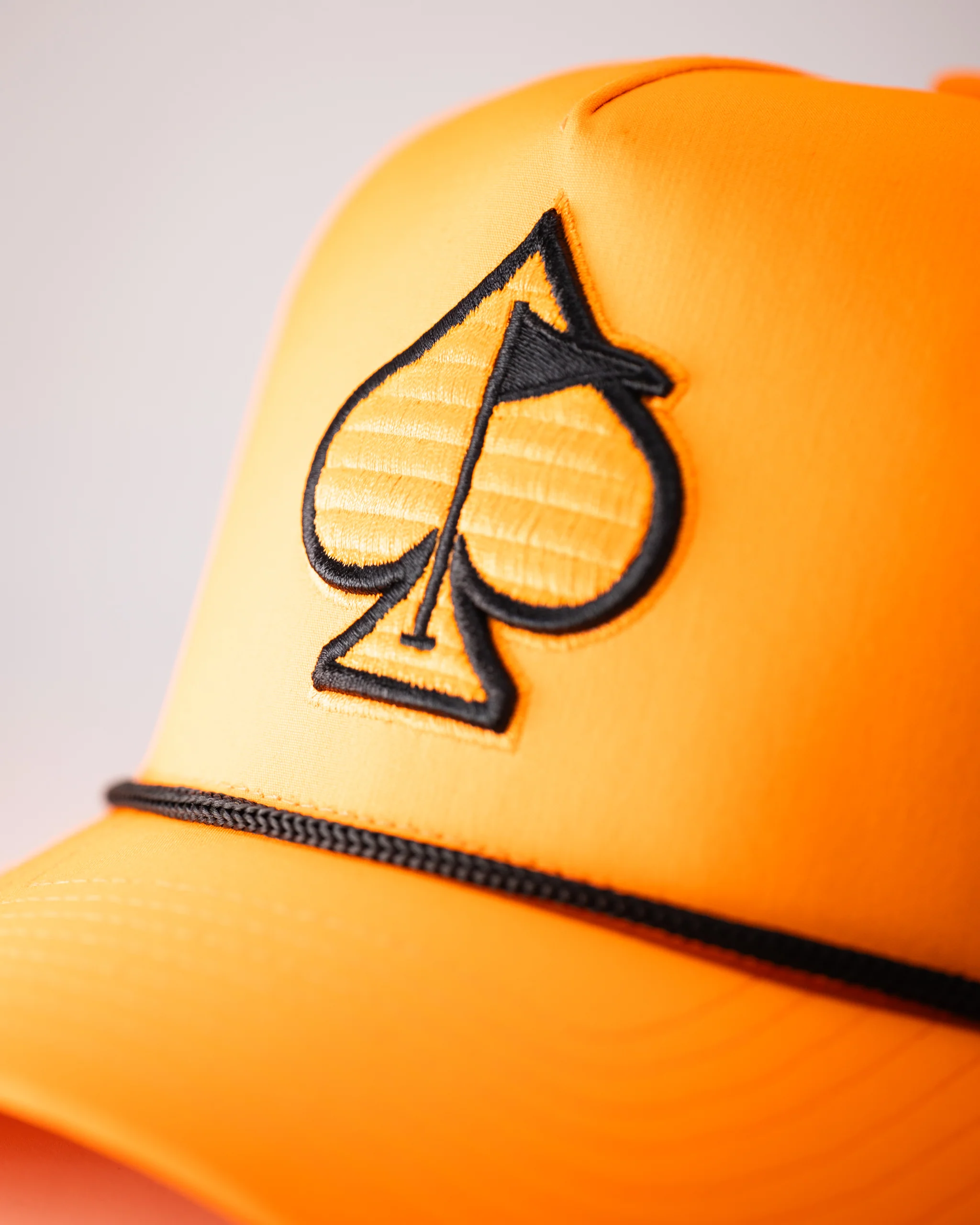 Perforated Rope Hat - Highlighter Orange - Image 10