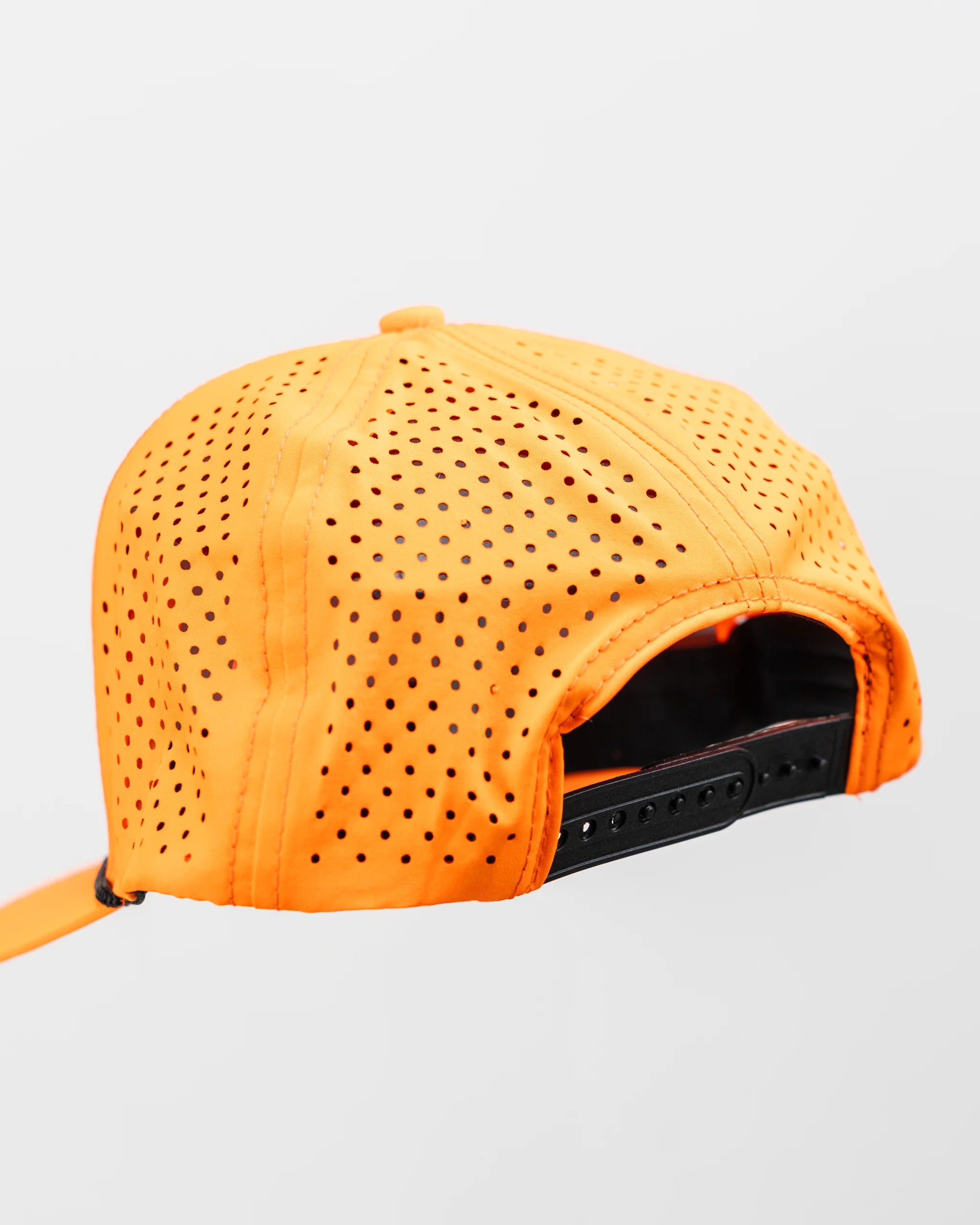 Perforated Rope Hat - Highlighter Orange - Image 14
