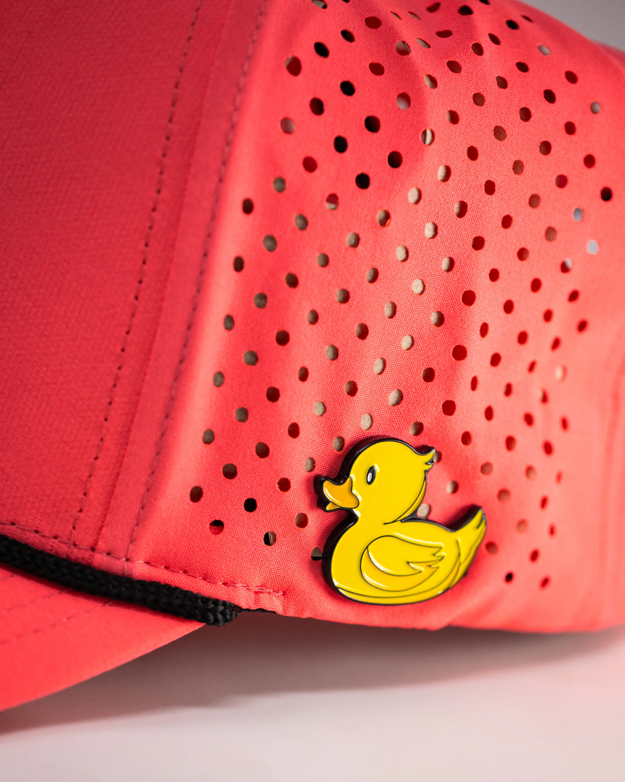 Perforated Rope Hat - Highlighter Pink - Image 12