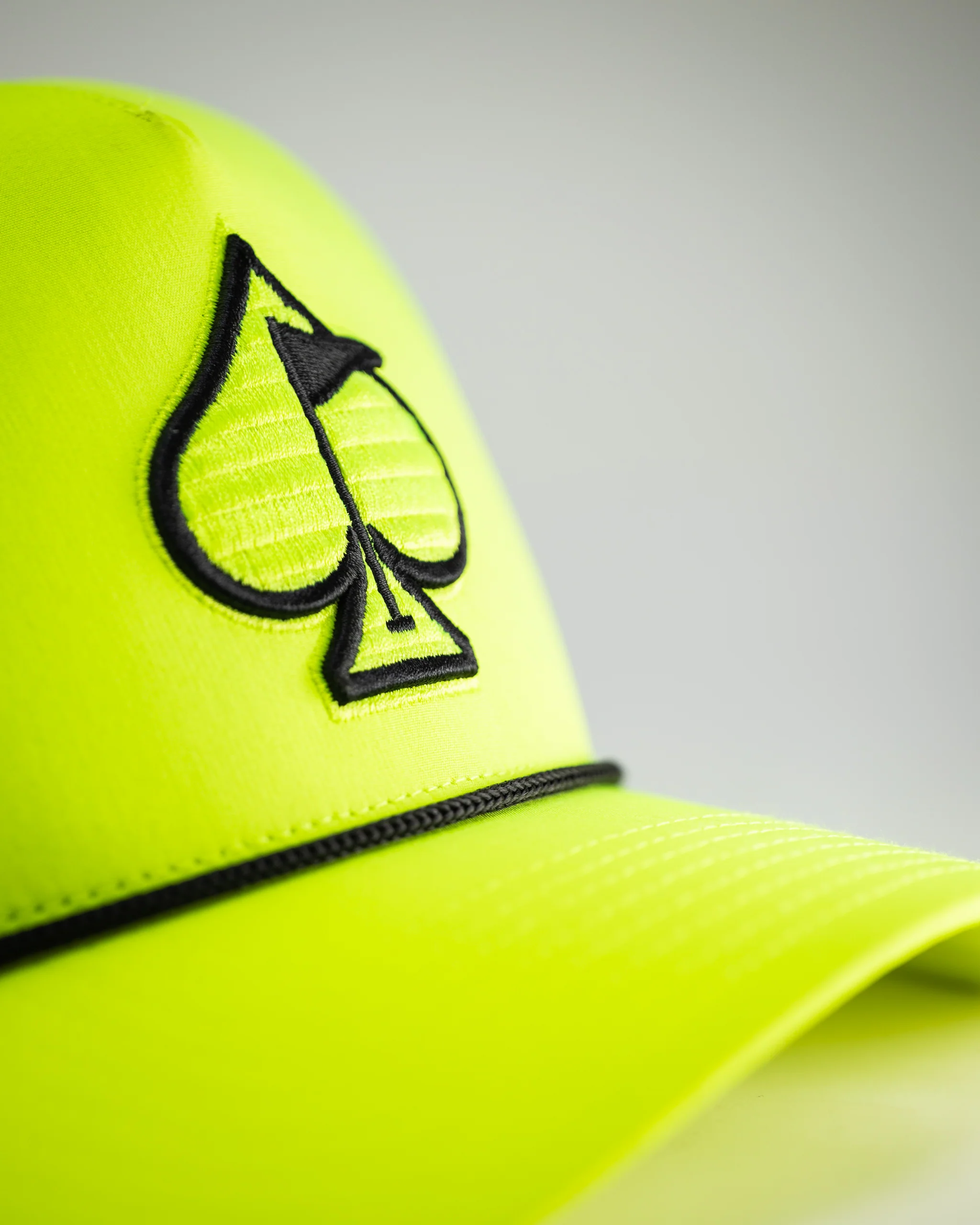 Perforated Rope Hat - Highlighter Yellow - Image 10