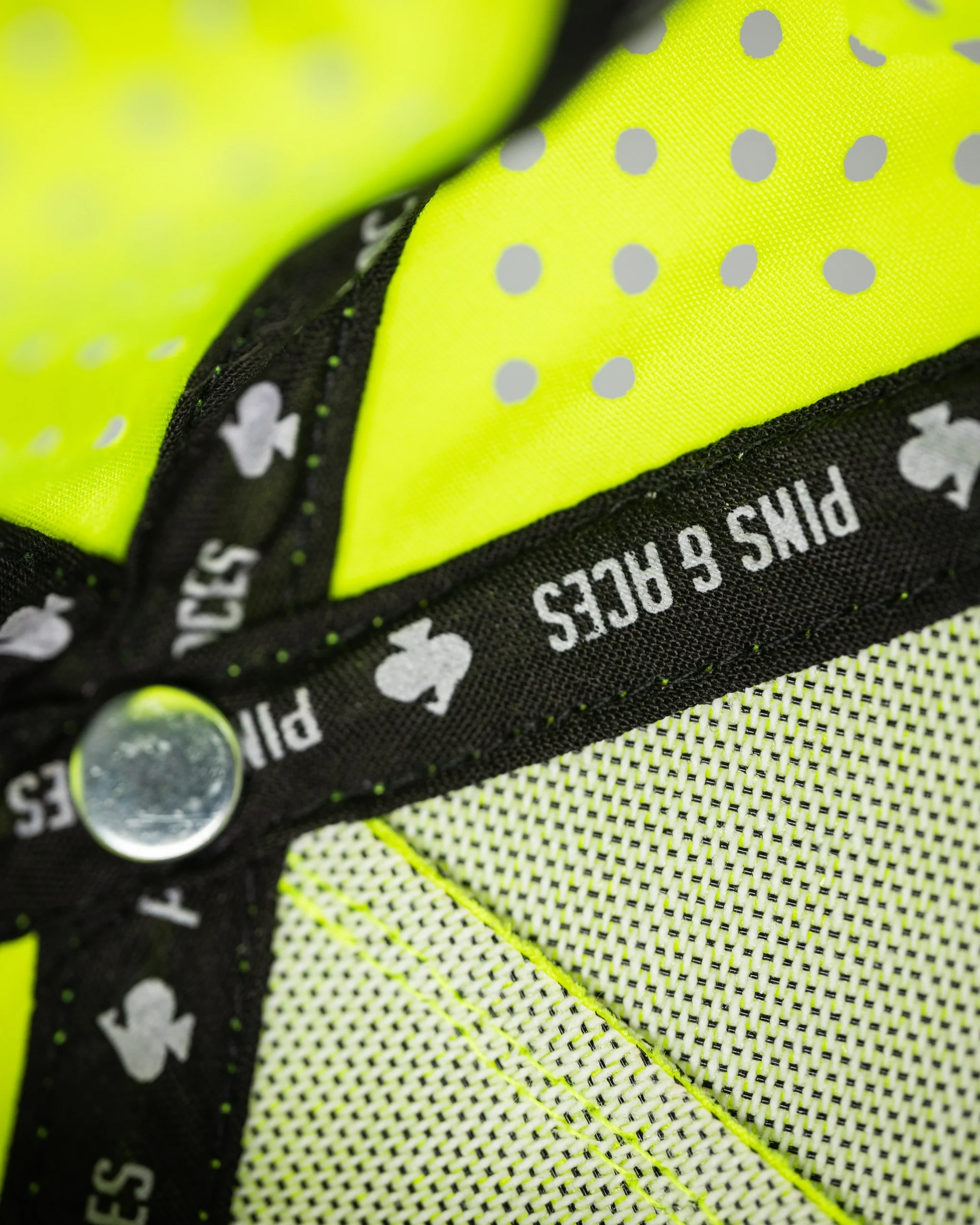 Perforated Rope Hat - Highlighter Yellow - Image 4
