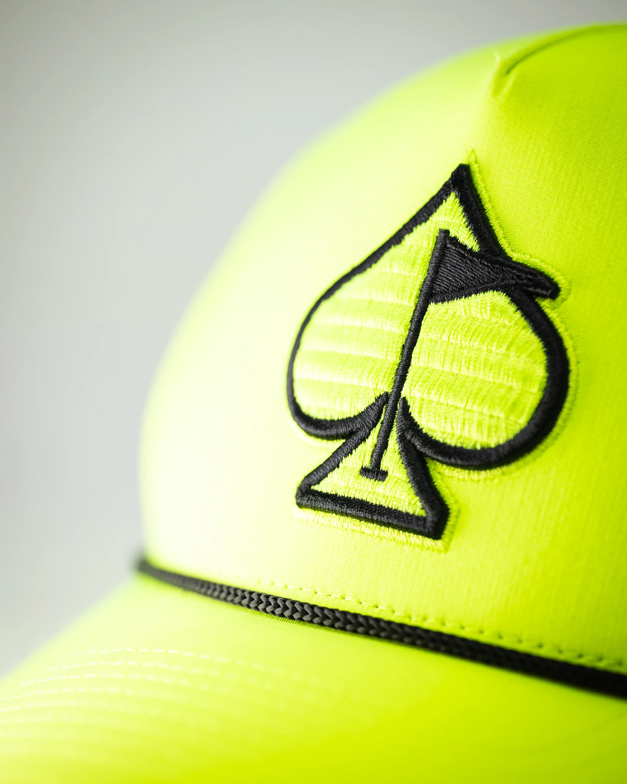 Perforated Rope Hat - Highlighter Yellow - Image 9