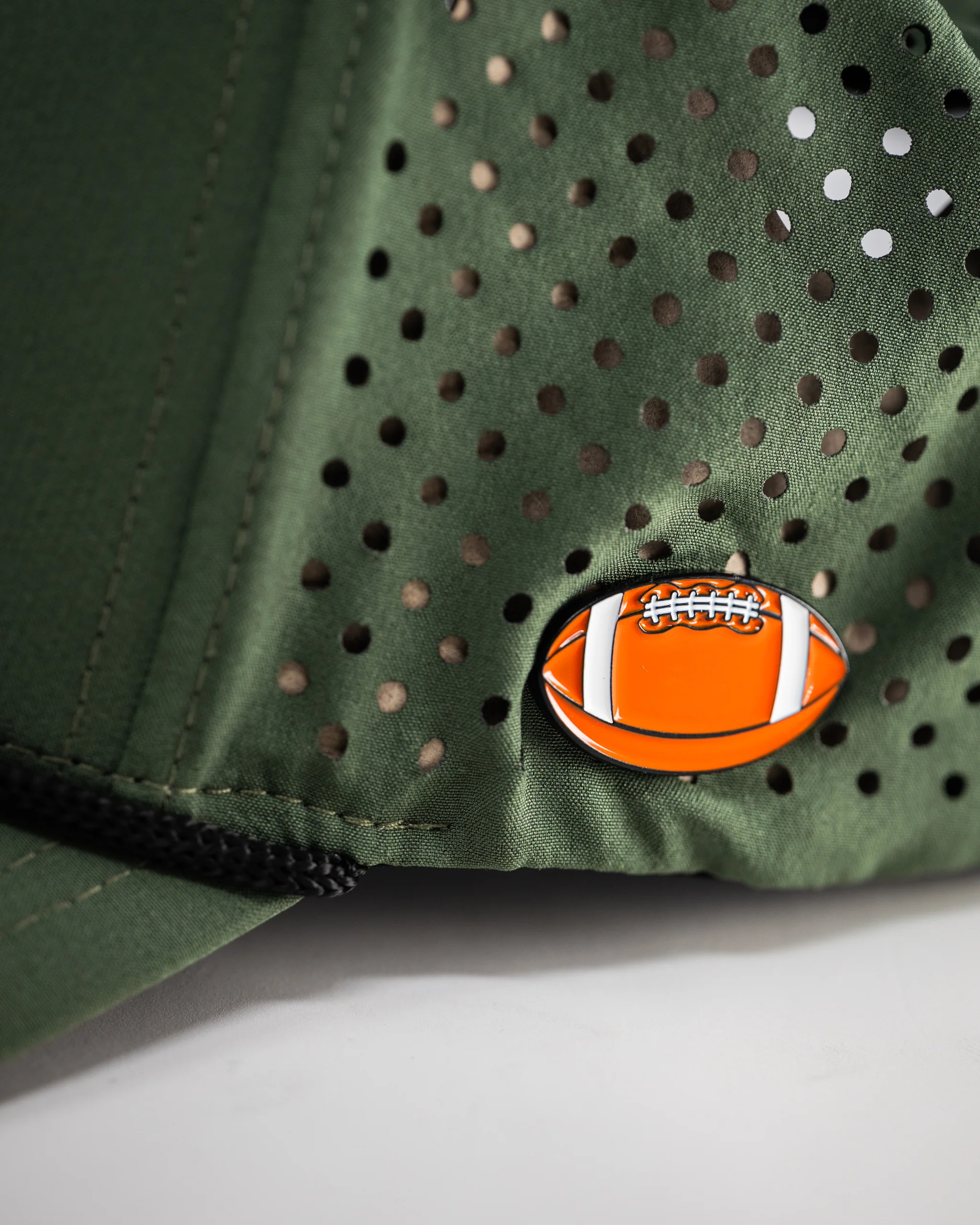 Perforated Rope Hat - Olive - Image 10