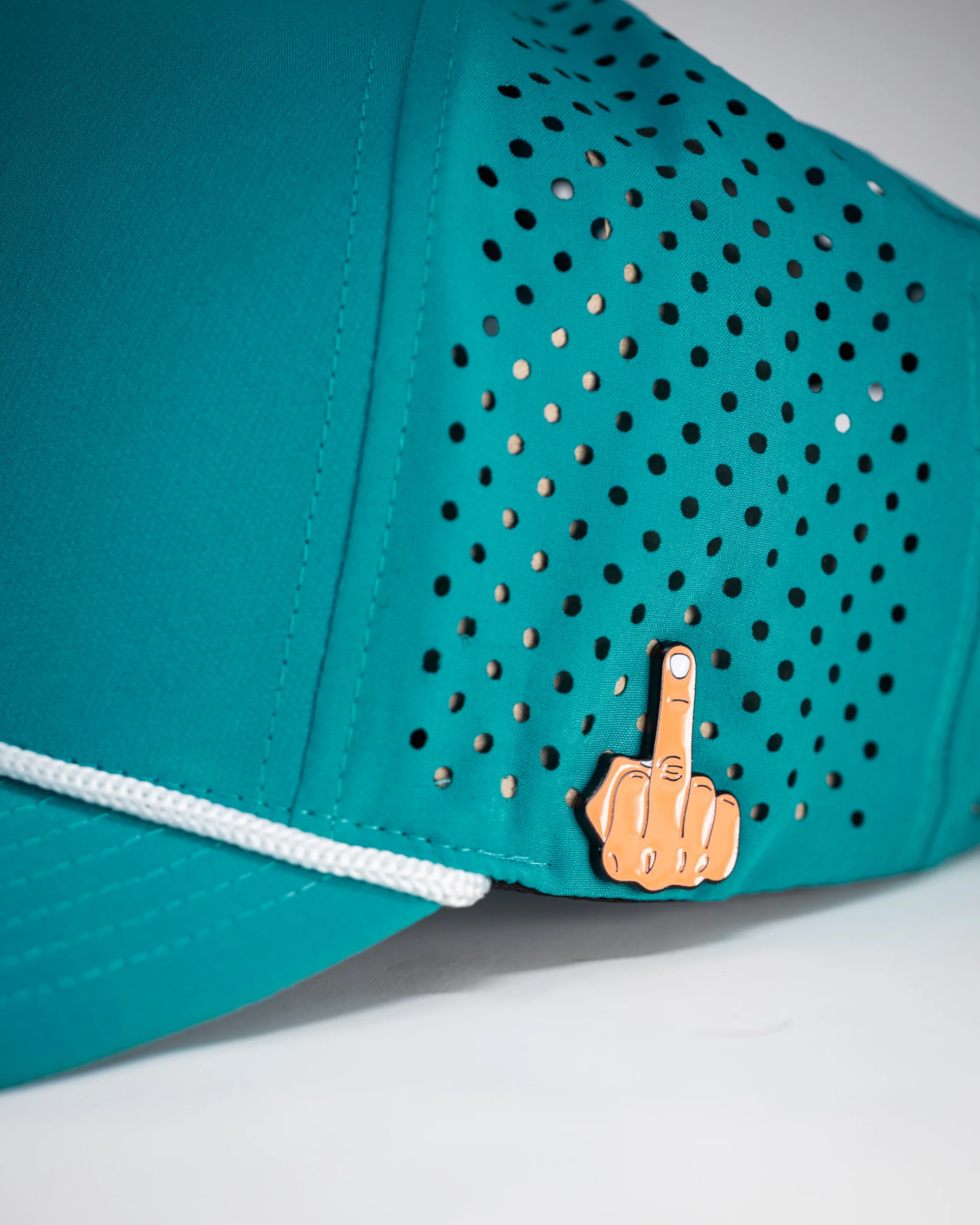 Perforated Rope Hat - Parlay - Baby Blue - Image 6