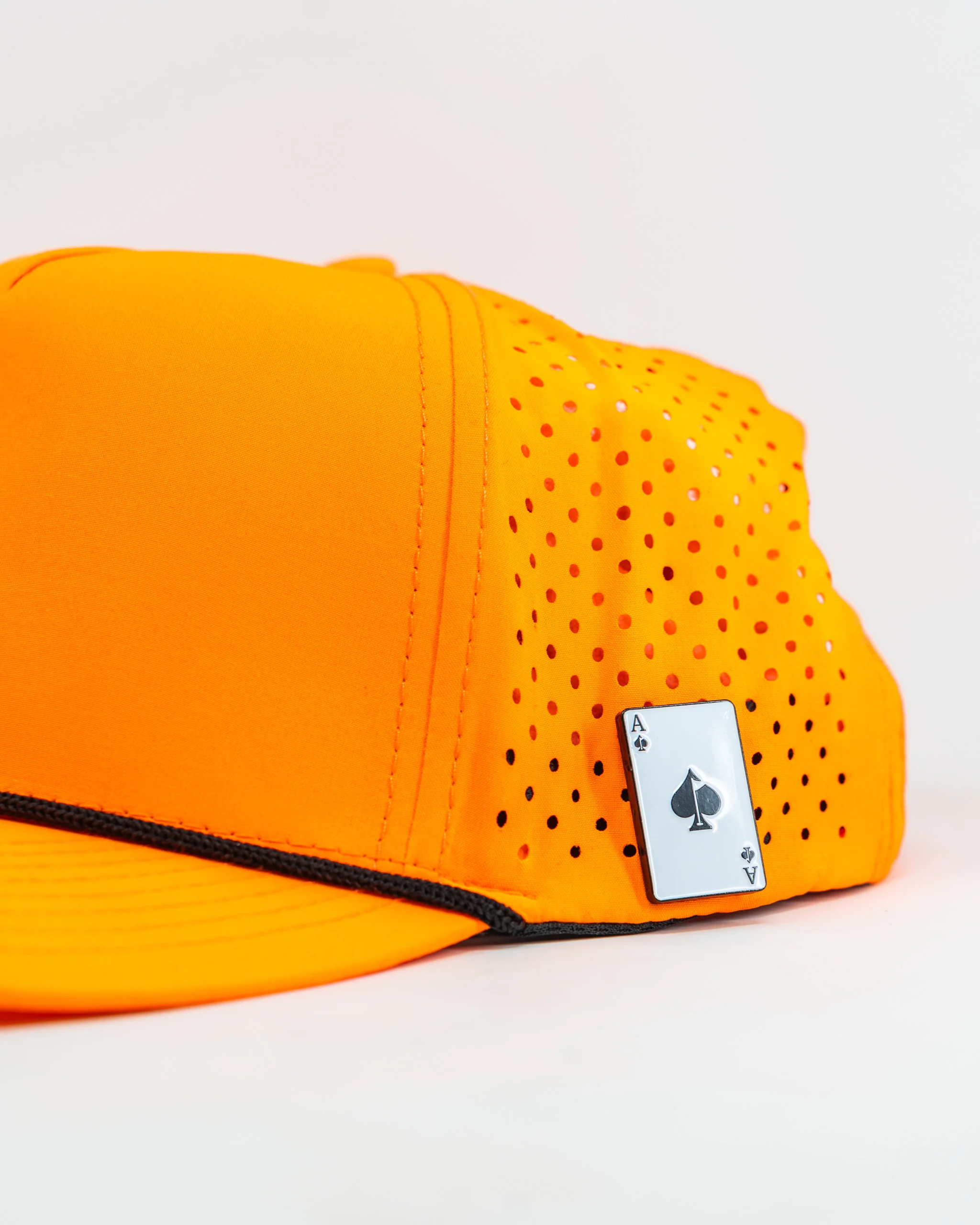 Perforated Rope Hat - Parlay - Highlighter Orange - Image 4