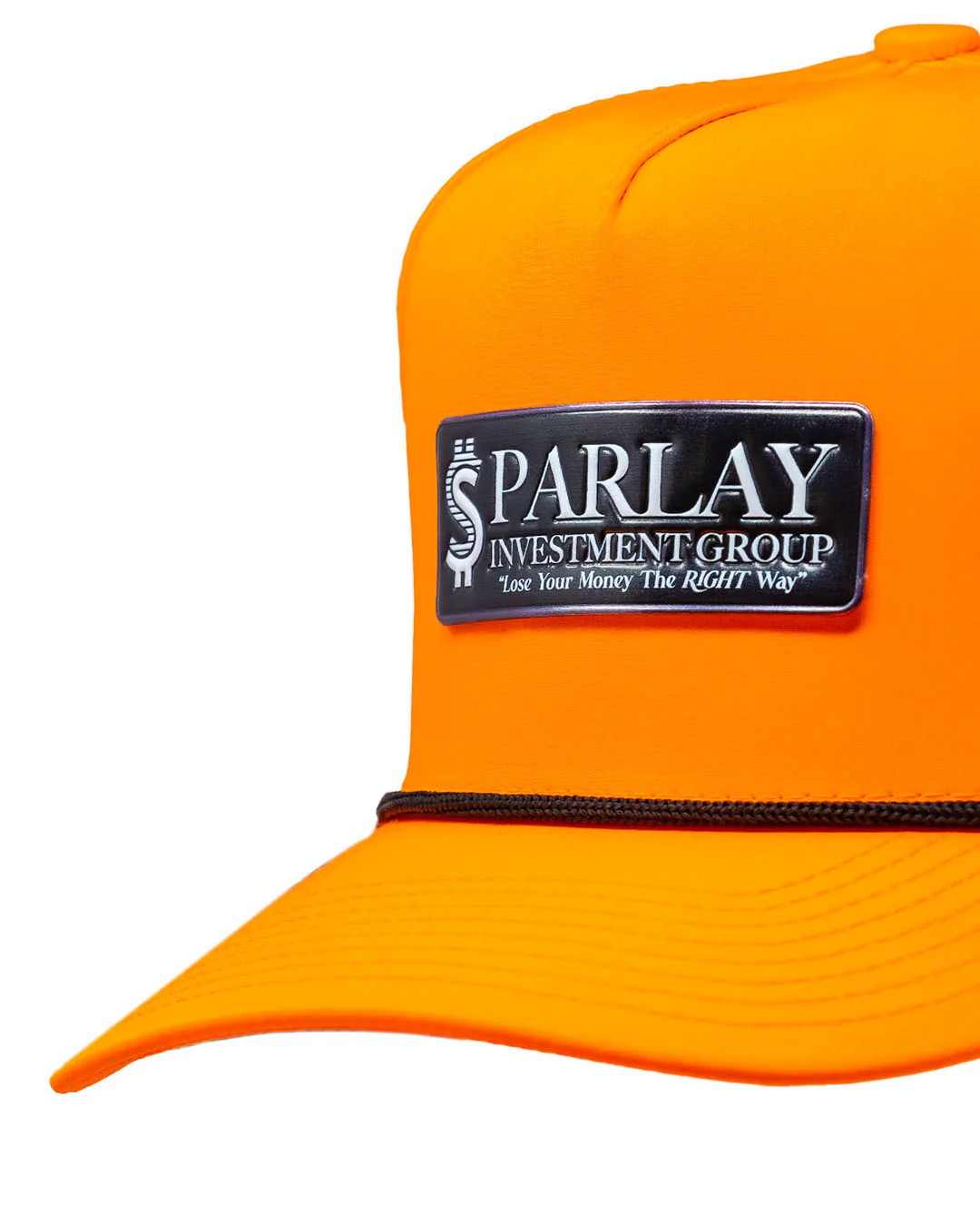 Perforated Rope Hat - Parlay - Highlighter Orange - Image 5