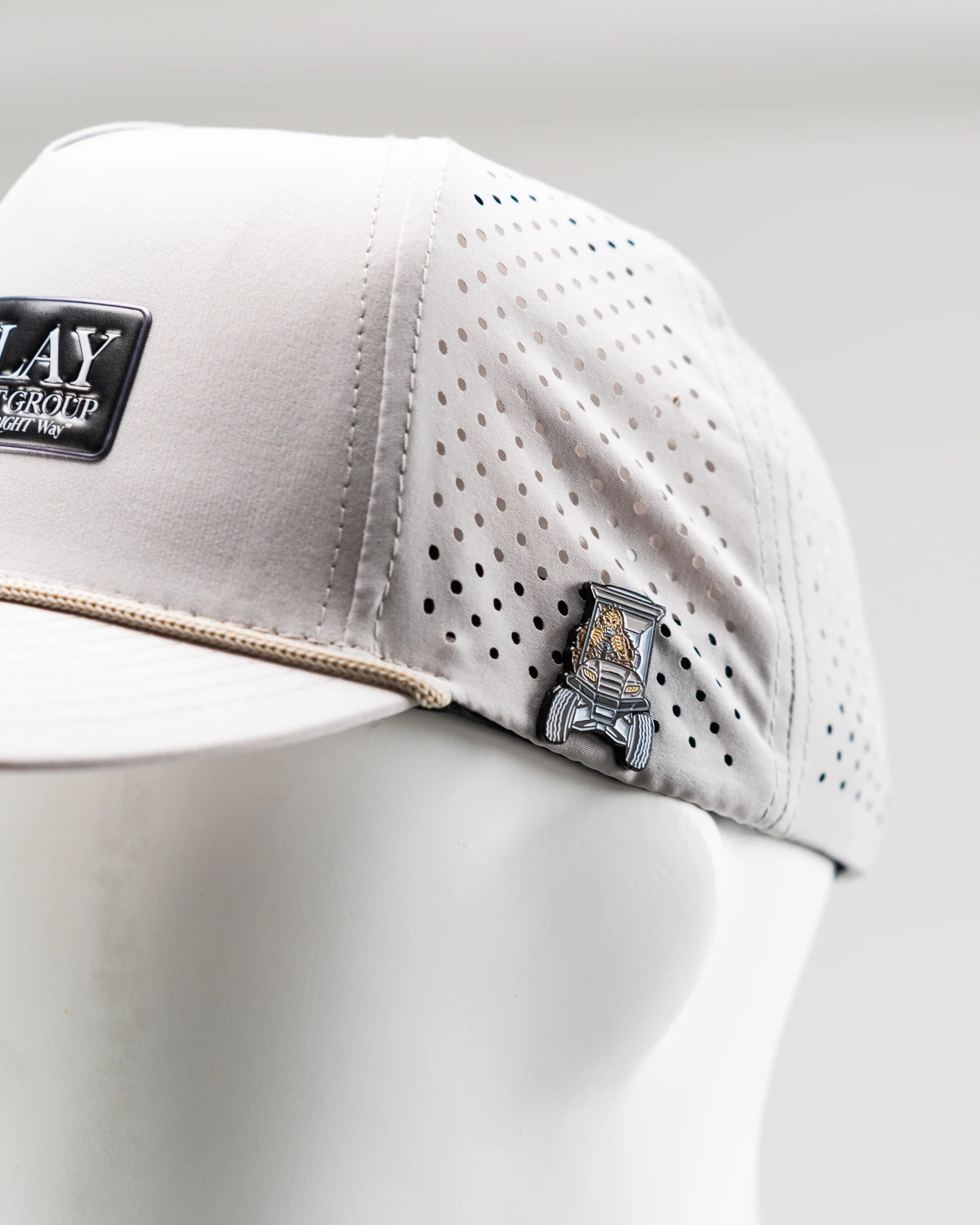 Perforated Rope Hat - Parlay Investment Group - Bone - Image 5