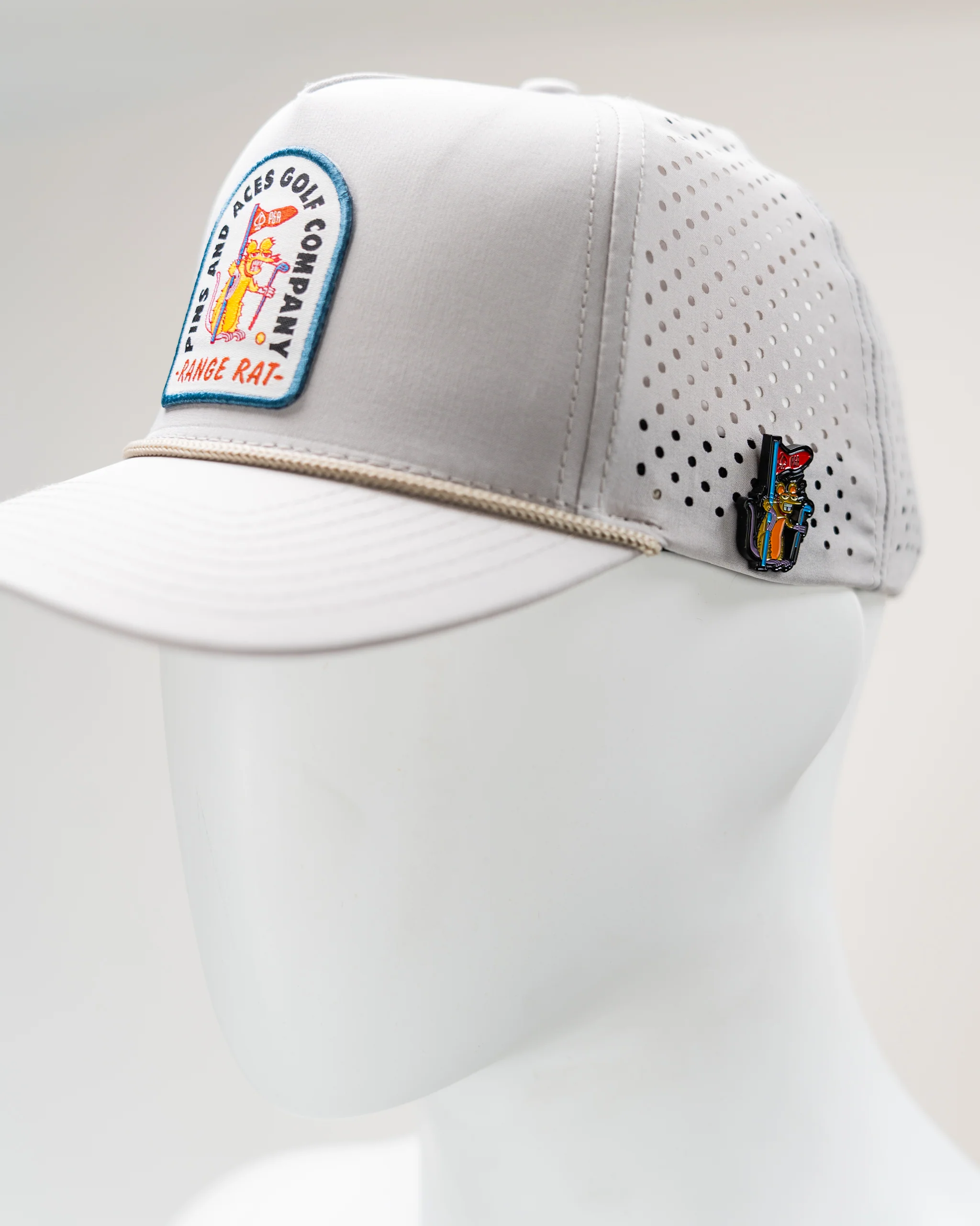 Perforated Rope Hat - Range Rat - Bone - Image 3