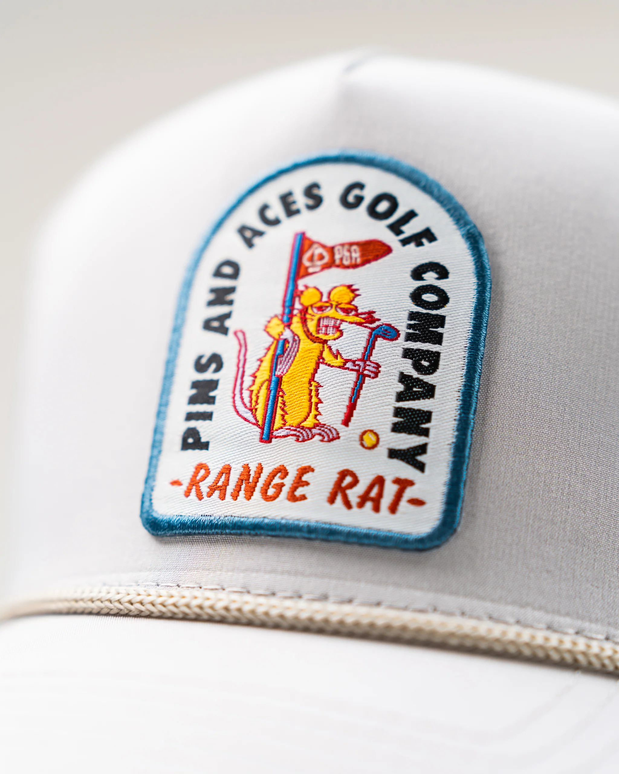 Perforated Rope Hat - Range Rat - Bone - Image 6