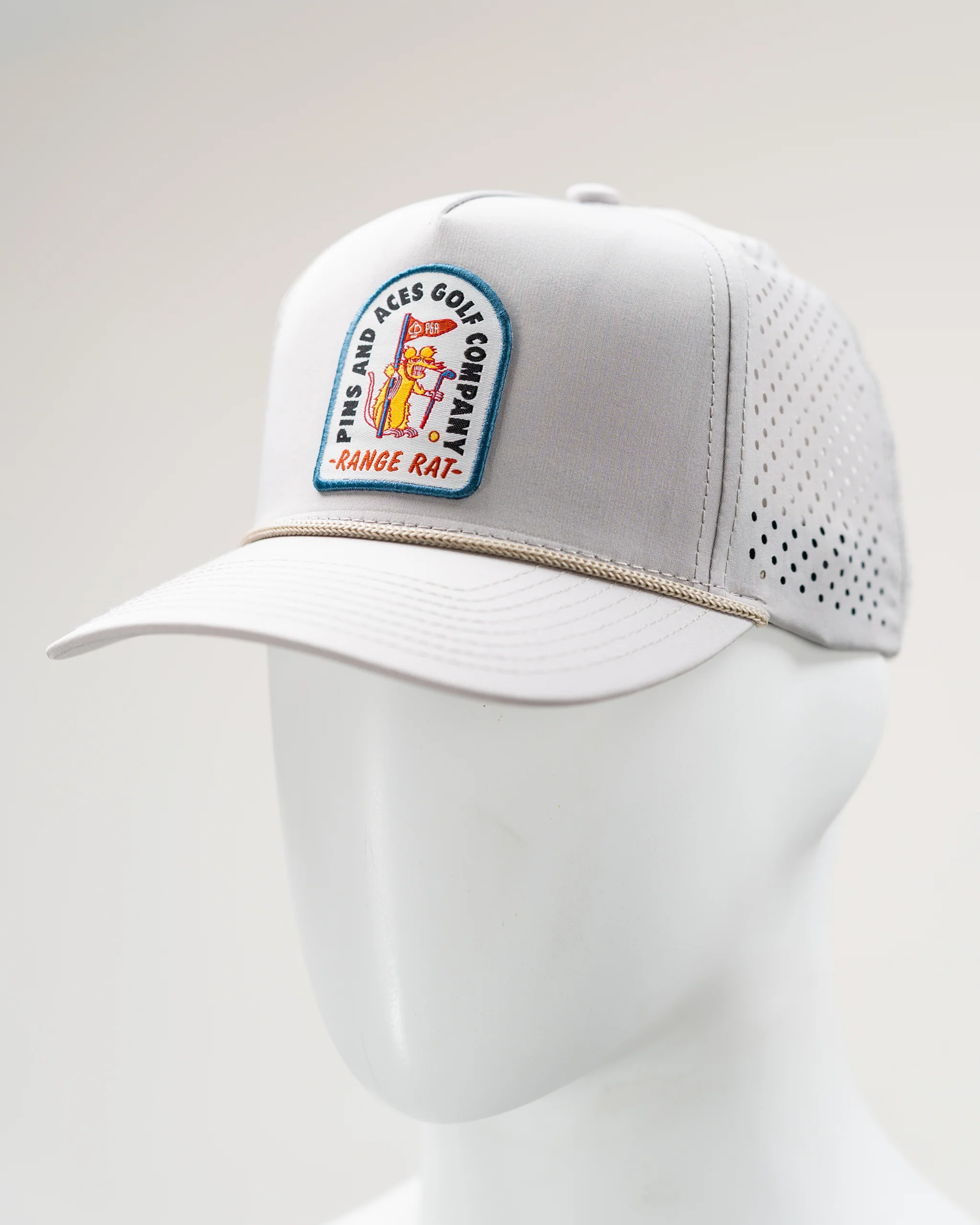 Perforated Rope Hat - Range Rat - Bone - Image 7