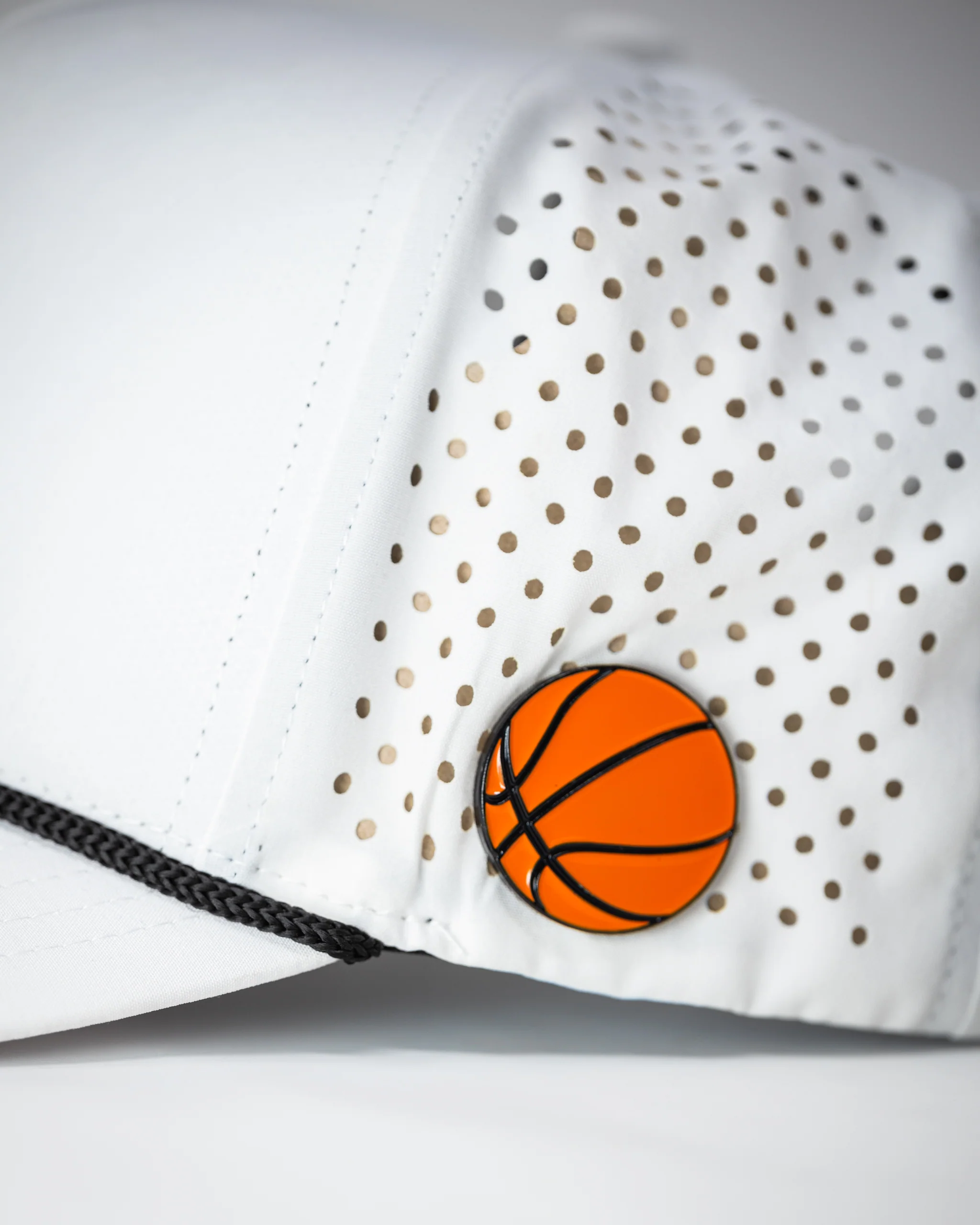 Perforated Rope Hat - White - Image 4
