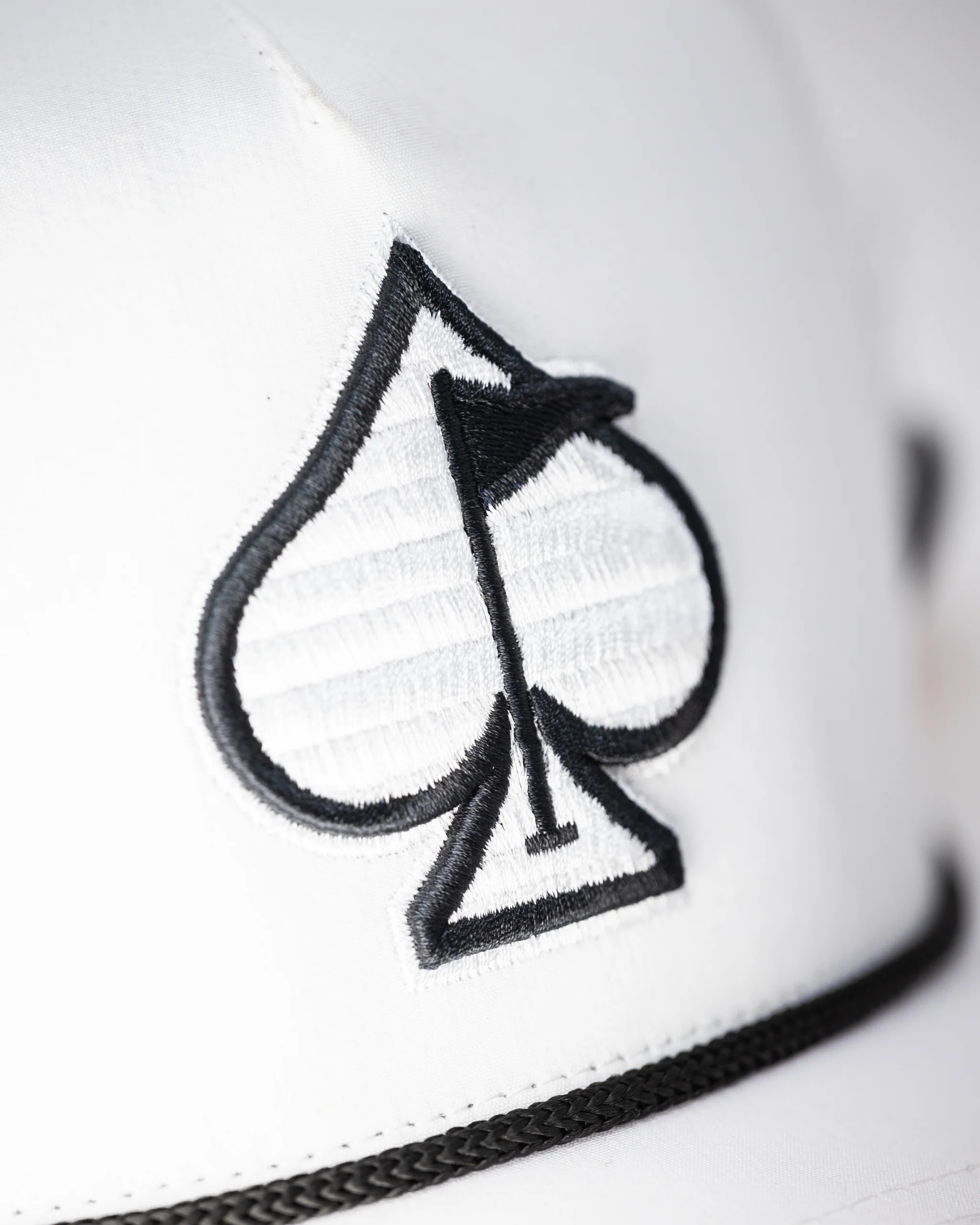 Perforated Rope Hat - White - Image 6
