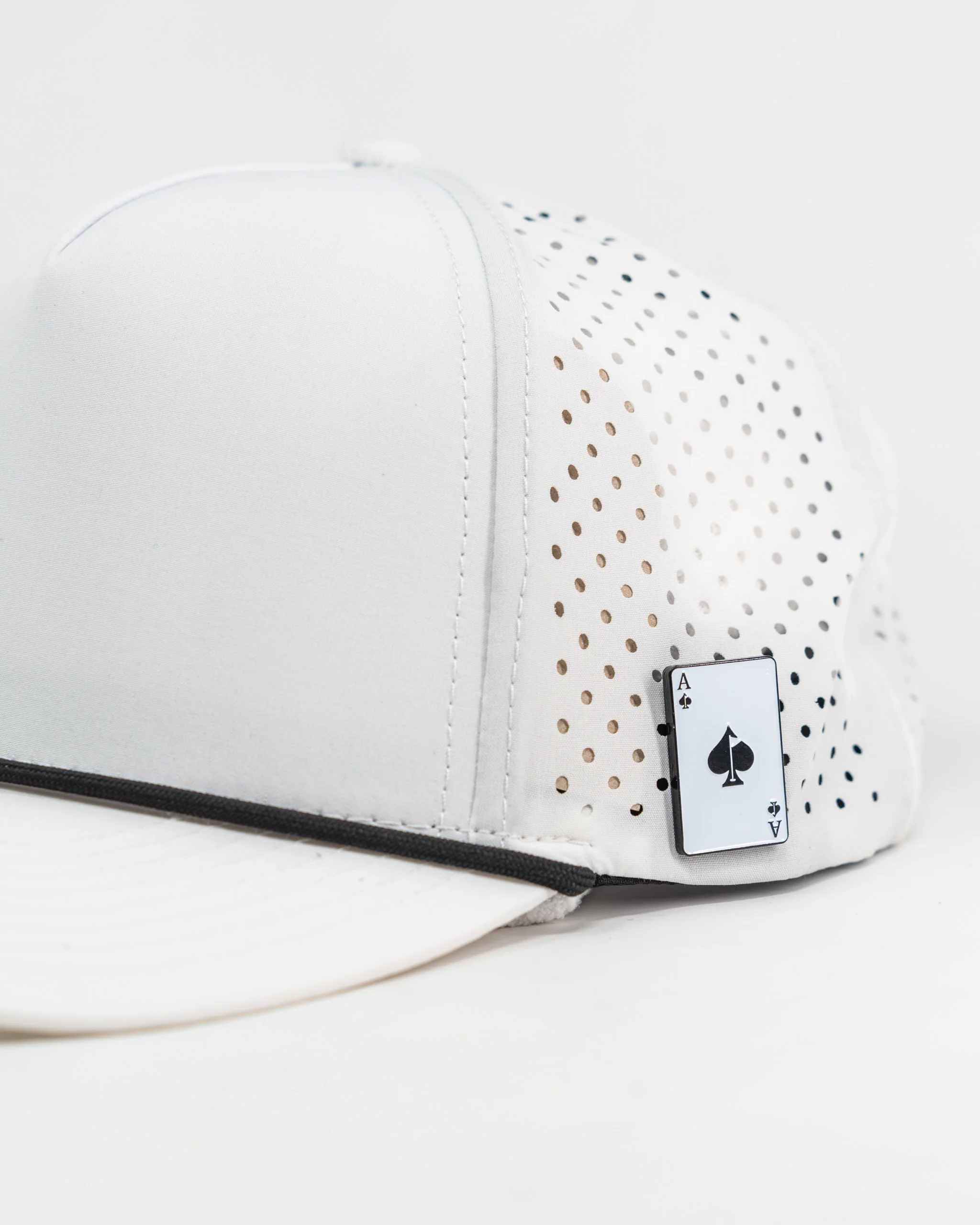 Perforated Rope Hat - Zynbabwe Country Club - White - Image 4